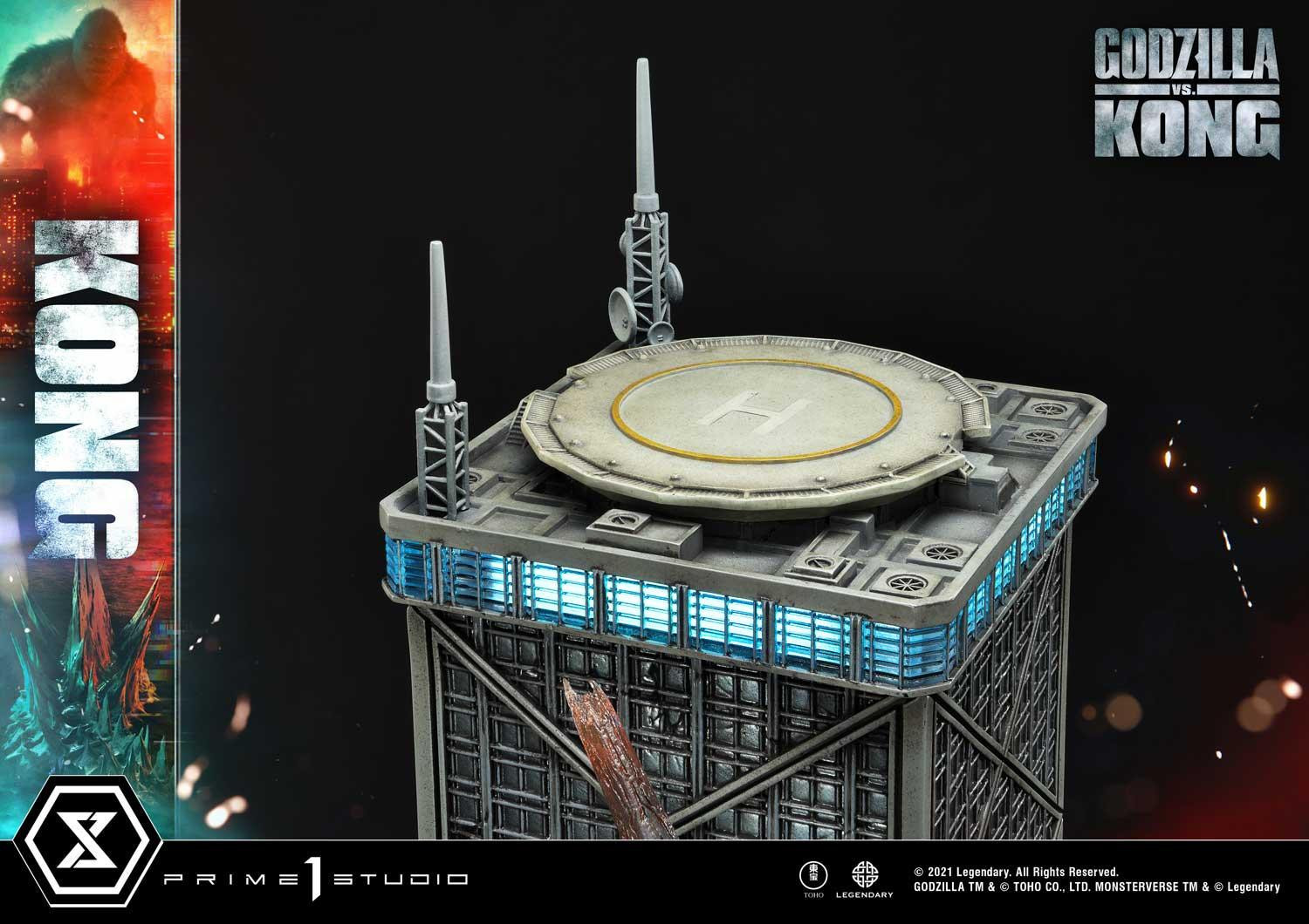Godzilla vs. Kong - Gojira - King Kong - Diorama - Ultimate Diorama Masterline  (UDMGVK-03) - Final Battle (Prime 1 Studio) photo 86