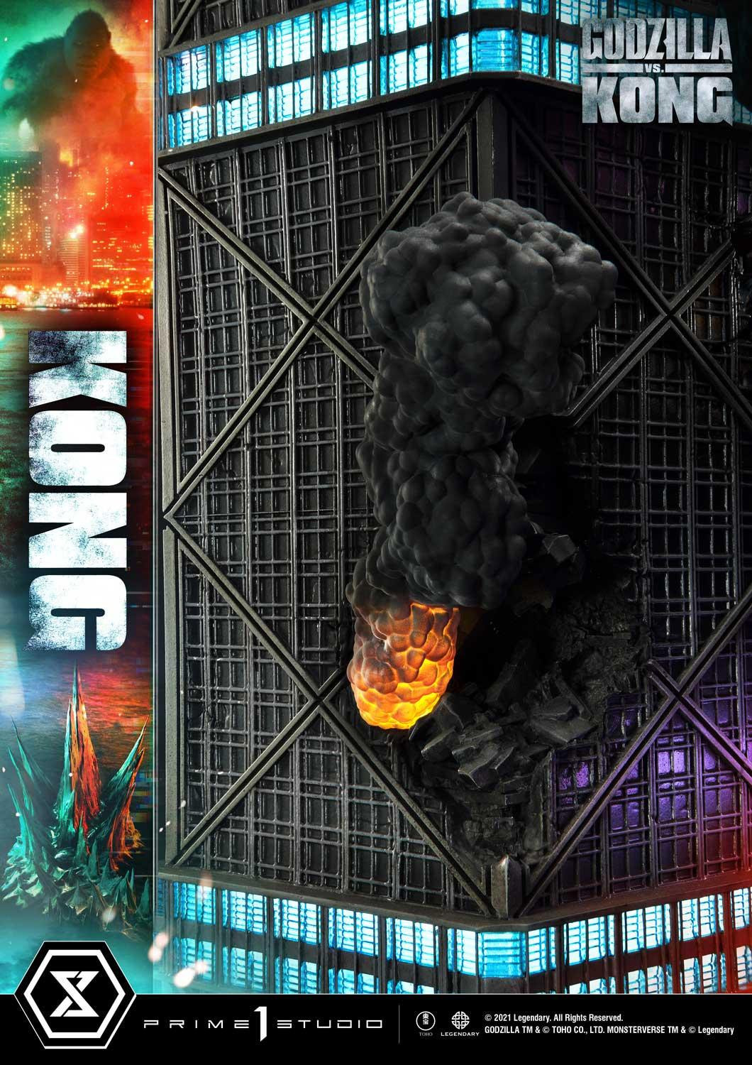 Godzilla vs. Kong - Gojira - King Kong - Diorama - Ultimate Diorama Masterline  (UDMGVK-03) - Final Battle (Prime 1 Studio) photo 90