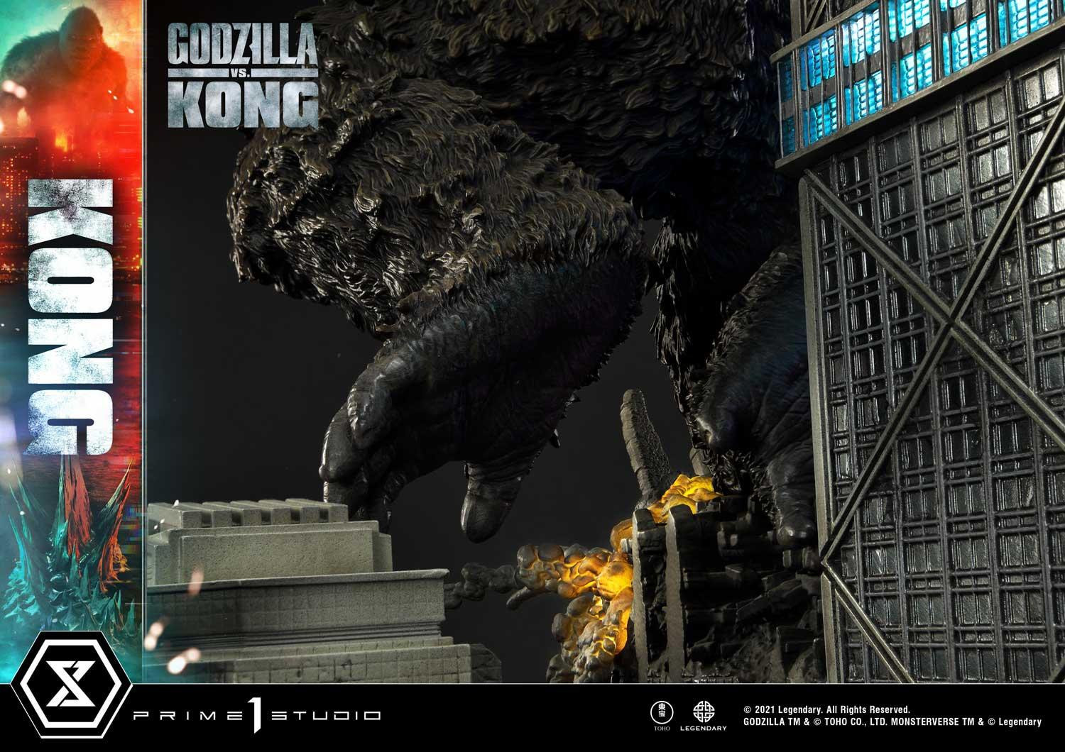 Godzilla vs. Kong - Gojira - King Kong - Diorama - Ultimate Diorama Masterline  (UDMGVK-03) - Final Battle (Prime 1 Studio) photo 91