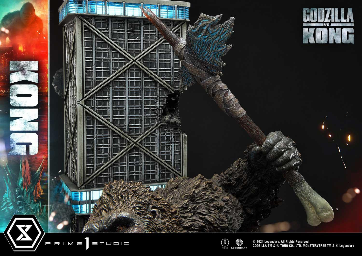 Godzilla vs. Kong - Gojira - King Kong - Diorama - Ultimate Diorama Masterline  (UDMGVK-03) - Final Battle (Prime 1 Studio) photo 96
