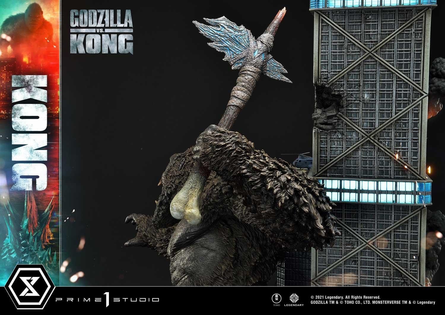 Godzilla vs. Kong - Gojira - King Kong - Diorama - Ultimate Diorama Masterline  (UDMGVK-03) - Final Battle (Prime 1 Studio) photo 97