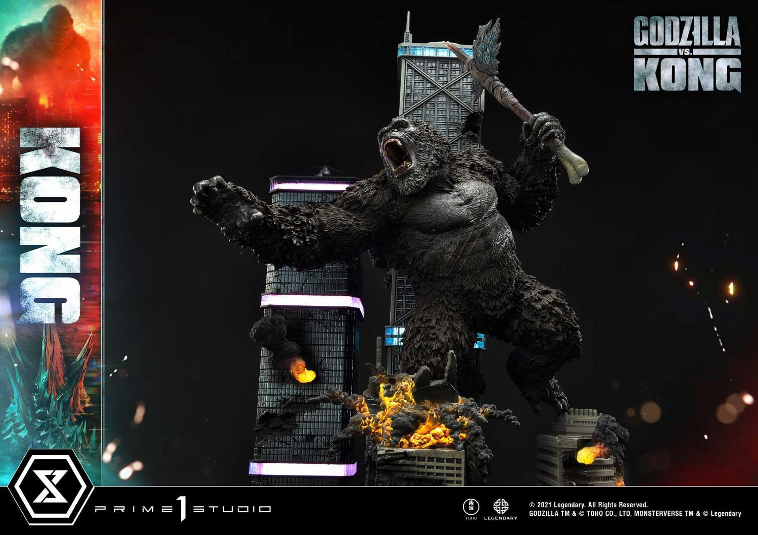 Godzilla vs. Kong - Gojira - King Kong - Diorama - Ultimate Diorama Masterline  (UDMGVK-03) - Final Battle (Prime 1 Studio) photo 98