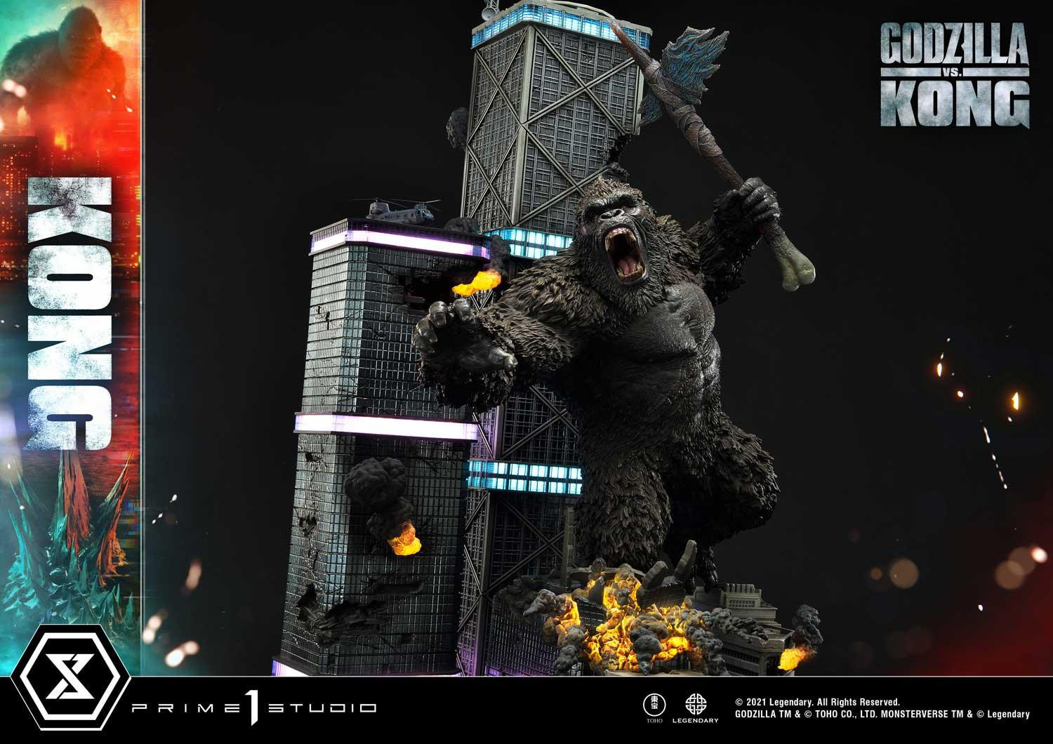 Godzilla vs. Kong - Gojira - King Kong - Diorama - Ultimate Diorama Masterline  (UDMGVK-03) - Final Battle (Prime 1 Studio) photo 99