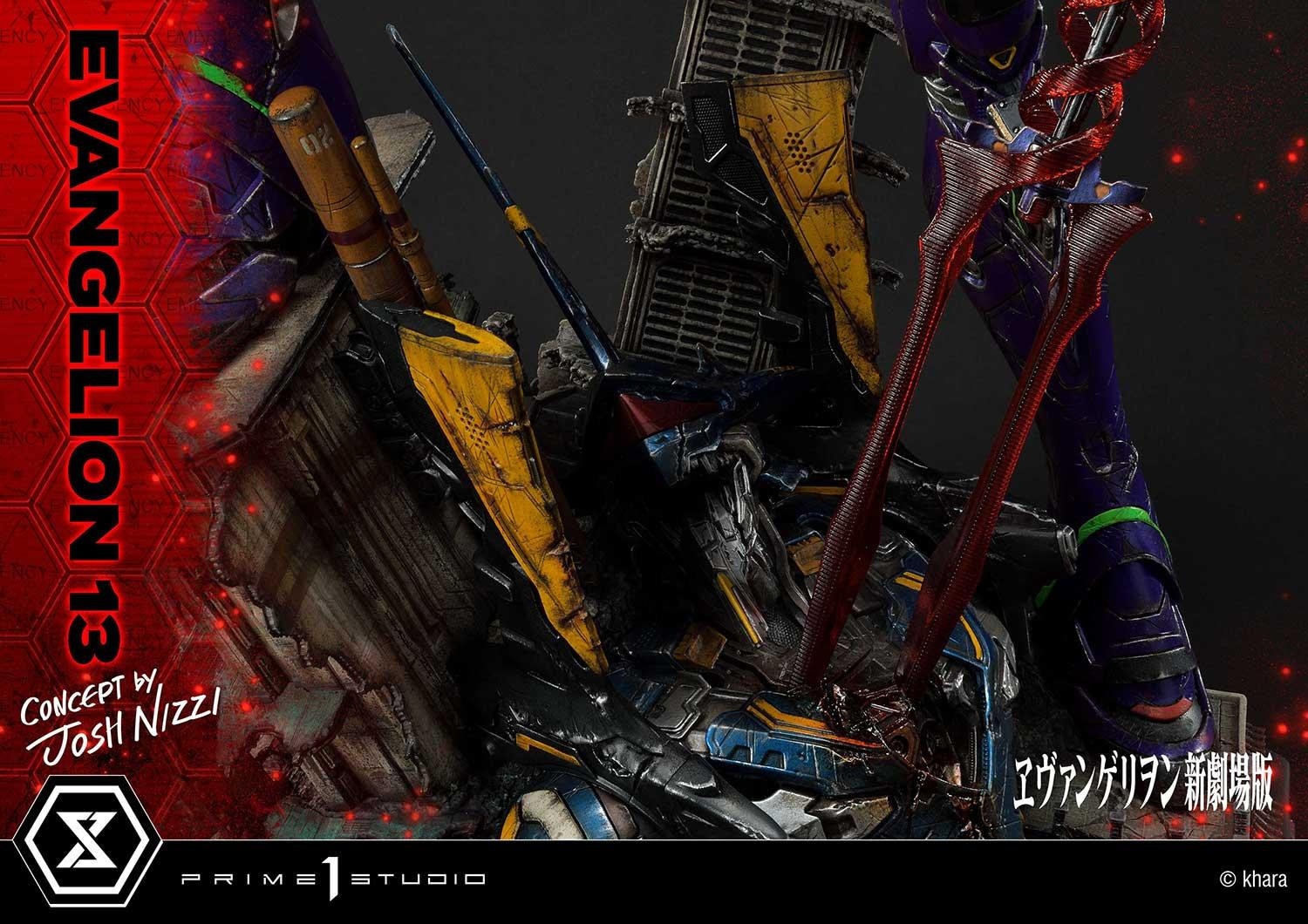 Evangelion Shin Gekijouban - EVA Mark.06 - EVA-13 - Ultimate Diorama Masterline  (UDMEVA-05) (Prime 1 Studio) photo 20