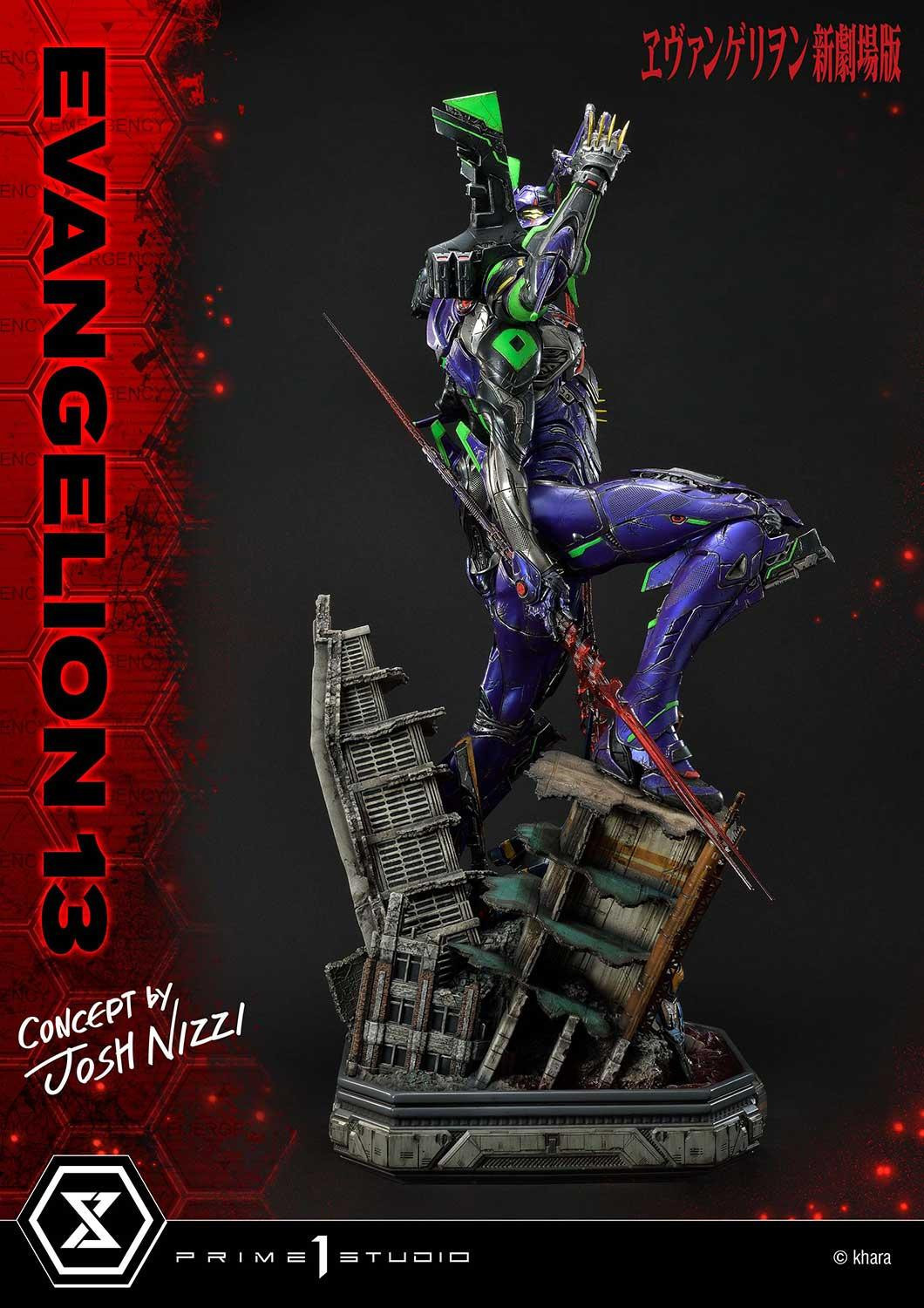 Evangelion Shin Gekijouban - EVA Mark.06 - EVA-13 - Ultimate Diorama Masterline  (UDMEVA-05) (Prime 1 Studio) photo 33