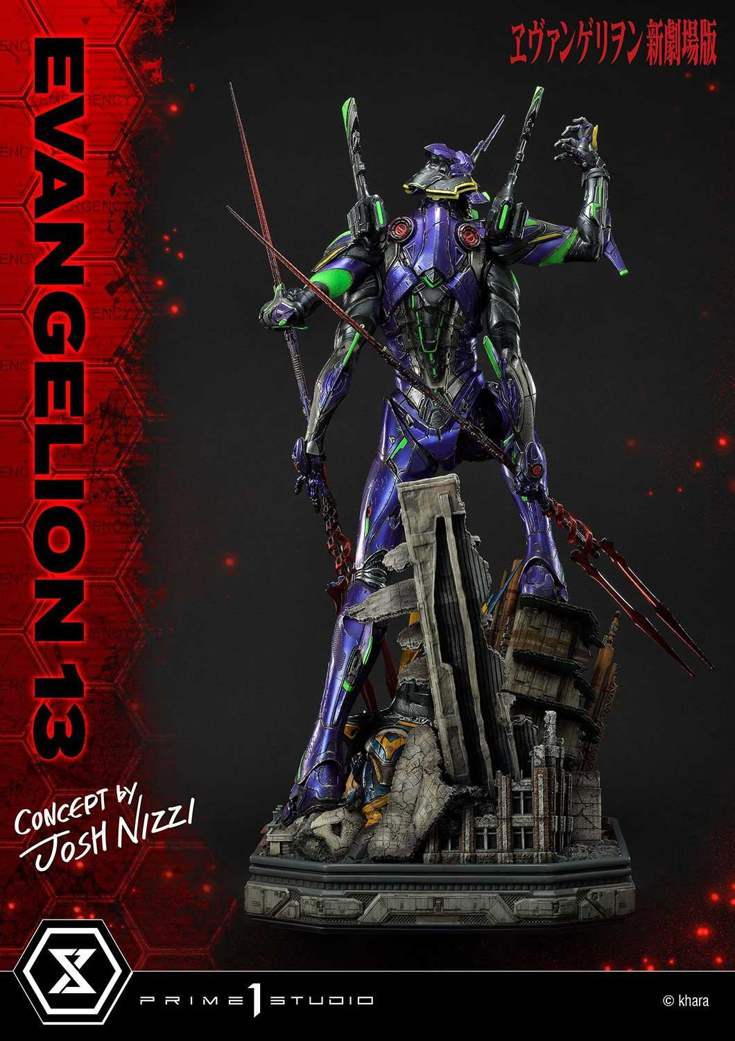 Evangelion Shin Gekijouban - EVA Mark.06 - EVA-13 - Ultimate Diorama Masterline  (UDMEVA-05) (Prime 1 Studio) photo 34
