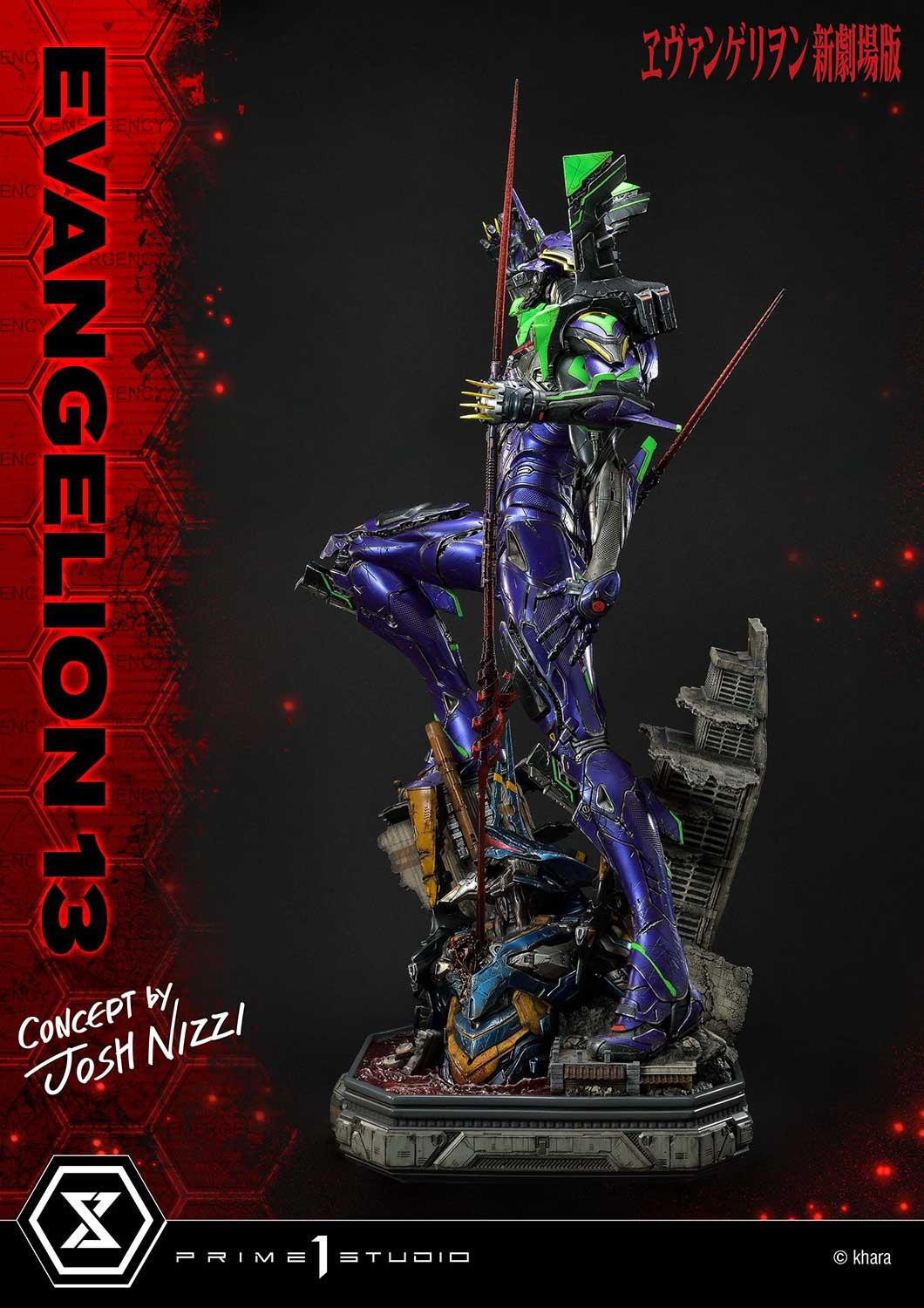 Evangelion Shin Gekijouban - EVA Mark.06 - EVA-13 - Ultimate Diorama Masterline  (UDMEVA-05) (Prime 1 Studio) photo 35