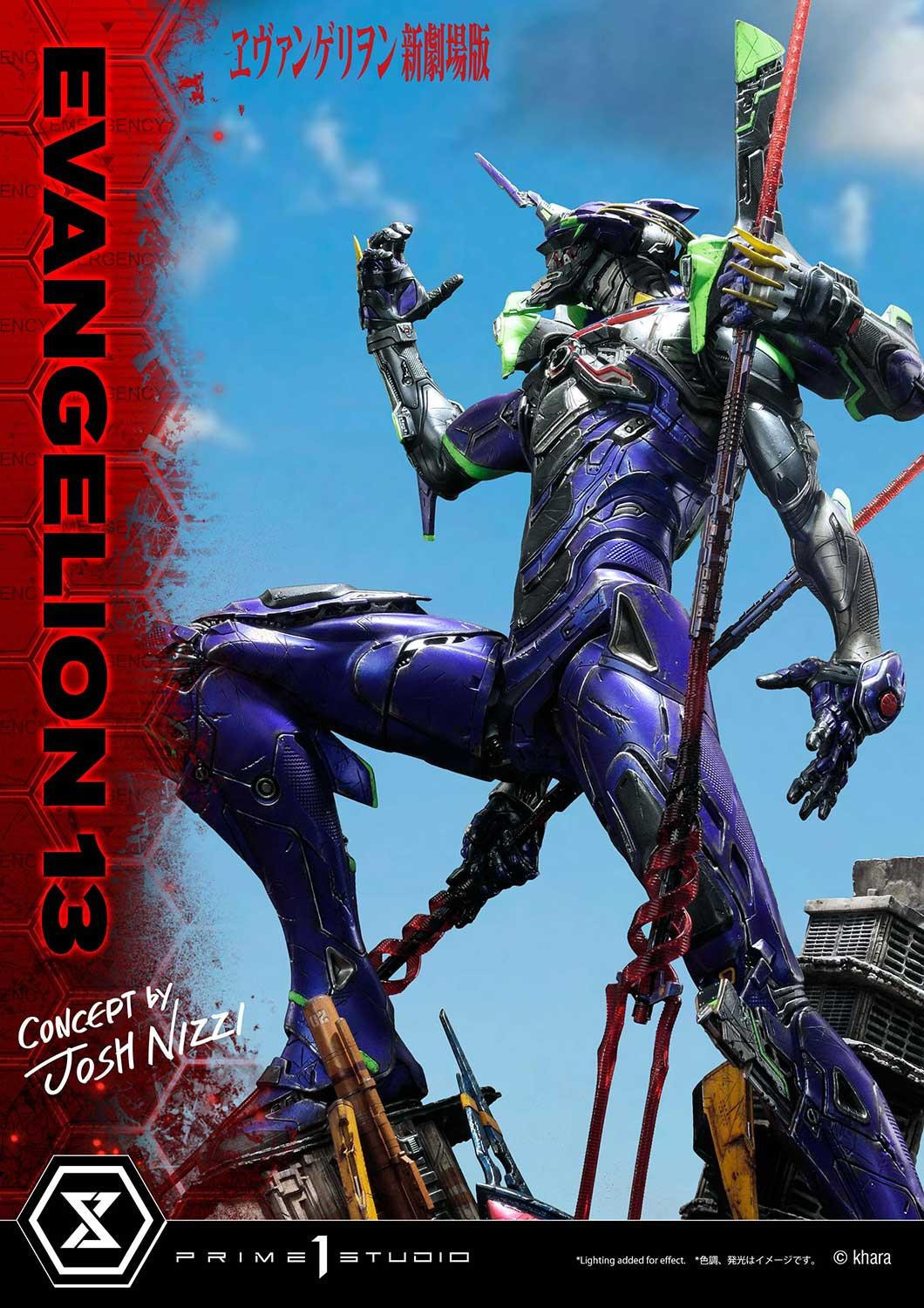 Evangelion Shin Gekijouban - EVA Mark.06 - EVA-13 - Ultimate Diorama Masterline  (UDMEVA-05) (Prime 1 Studio) photo 36