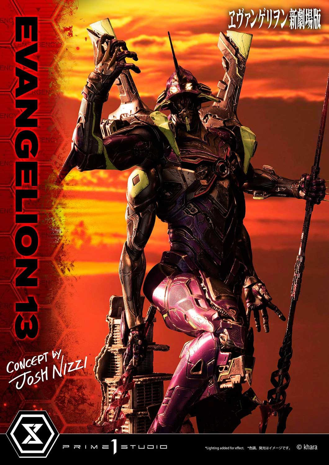 Evangelion Shin Gekijouban - EVA Mark.06 - EVA-13 - Ultimate Diorama Masterline  (UDMEVA-05) (Prime 1 Studio) photo 37