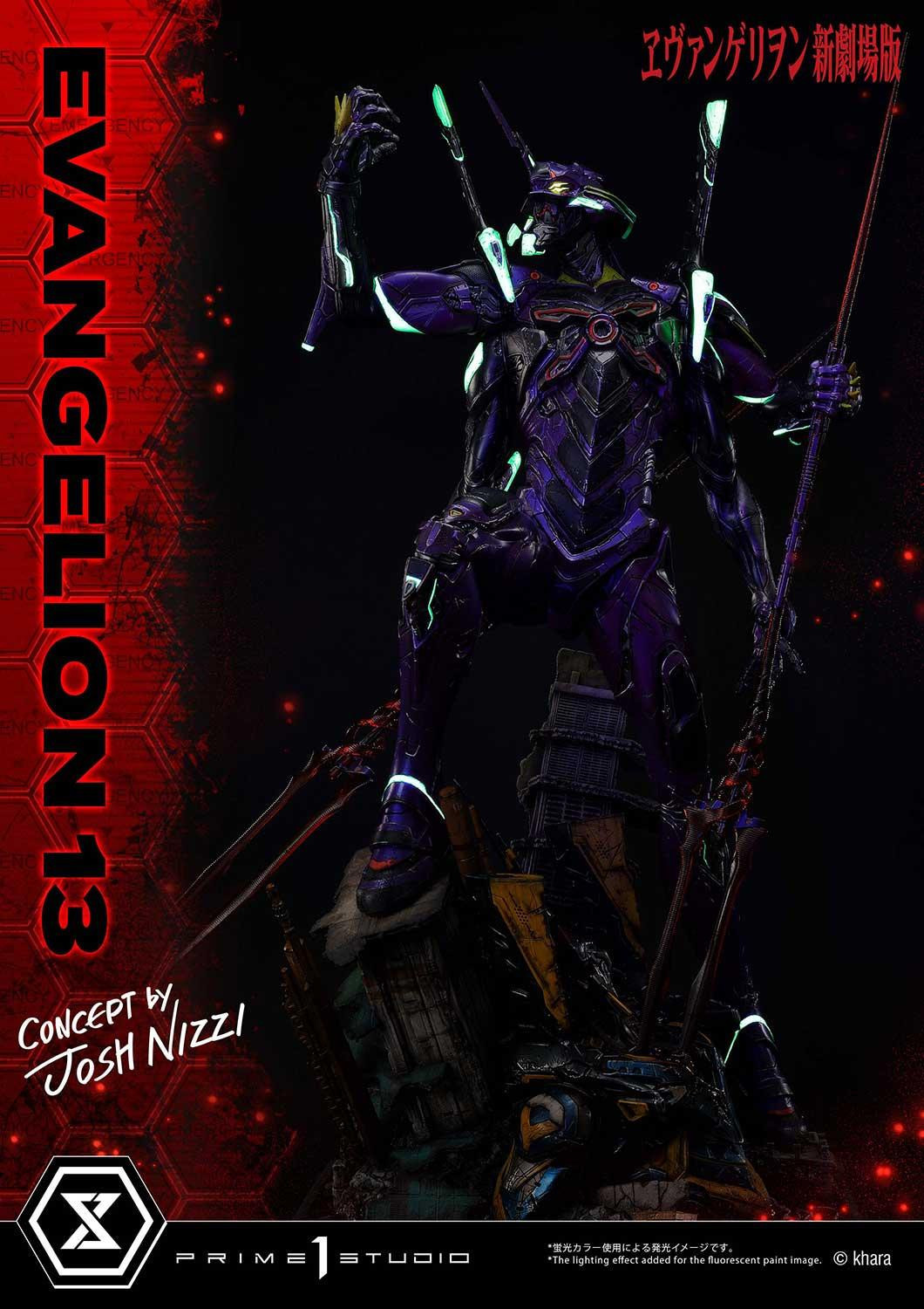 Evangelion Shin Gekijouban - EVA Mark.06 - EVA-13 - Ultimate Diorama Masterline  (UDMEVA-05) (Prime 1 Studio) photo 38