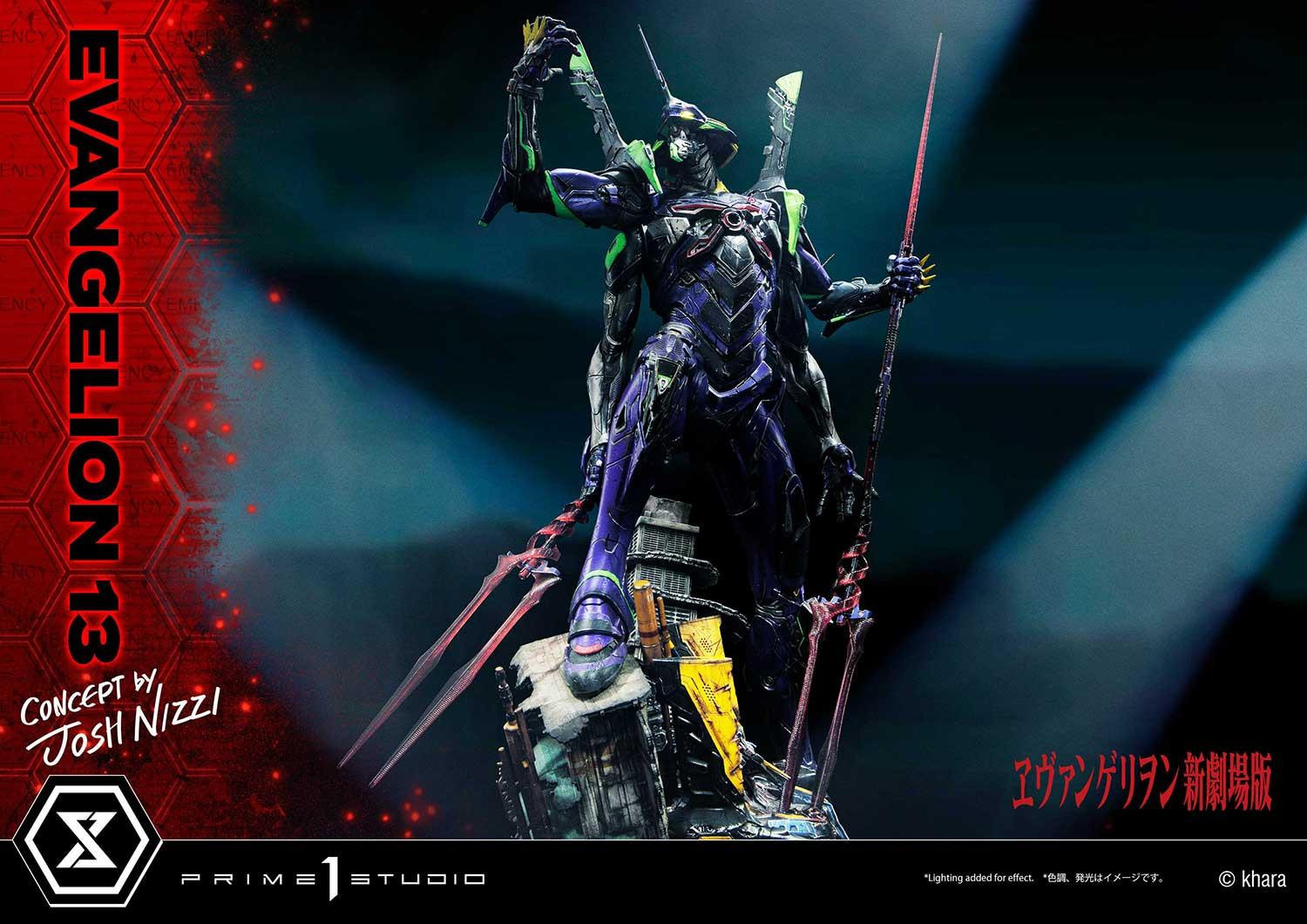 Evangelion Shin Gekijouban - EVA Mark.06 - EVA-13 - Ultimate Diorama Masterline  (UDMEVA-05) (Prime 1 Studio) photo 53