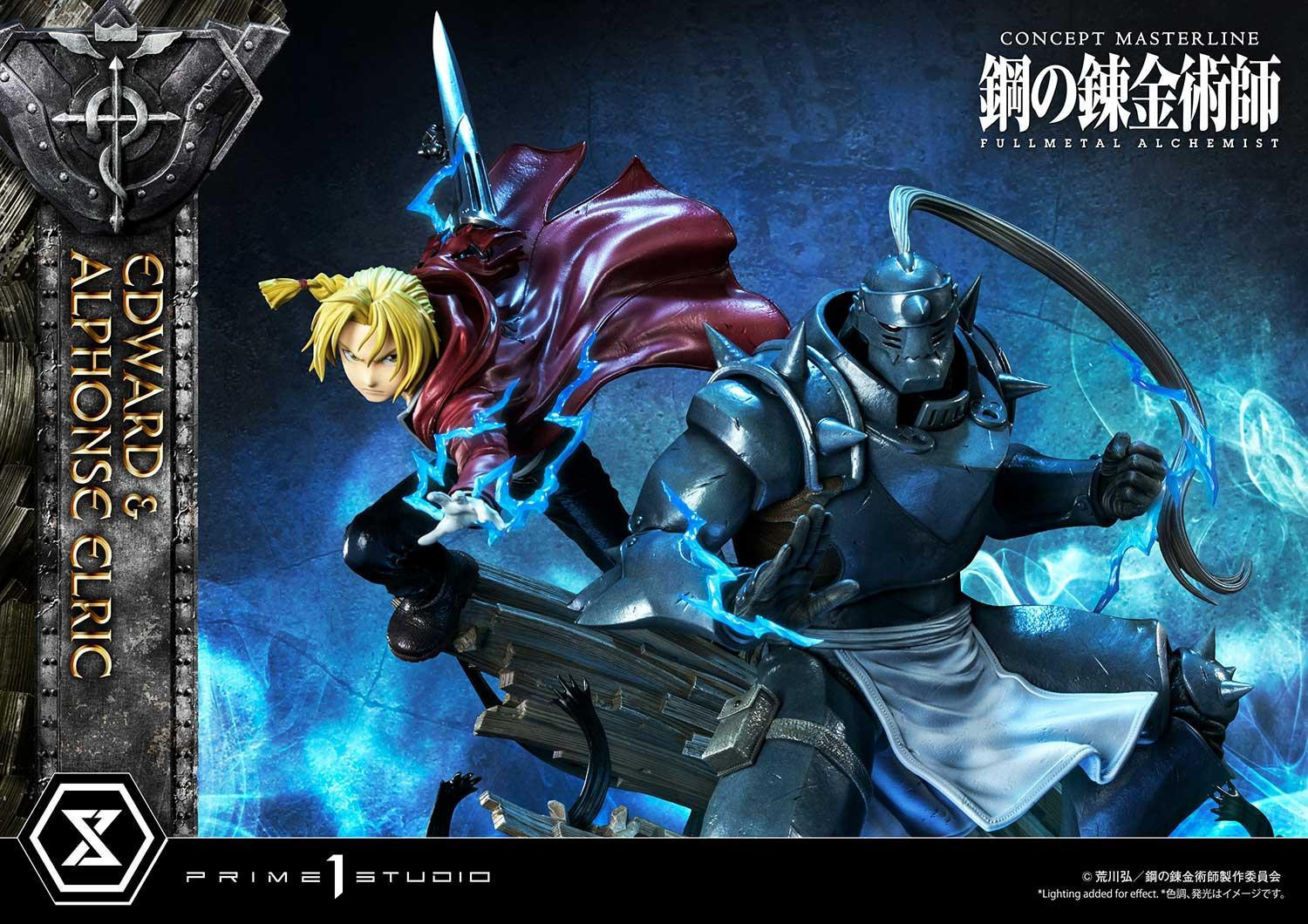 Hagane no Renkinjutsushi Fullmetal Alchemist - Alphonse Elric - Edward Elric - Concept Masterline  (CMFMA-01) - 1/6 (Prime 1 Studio) photo 55