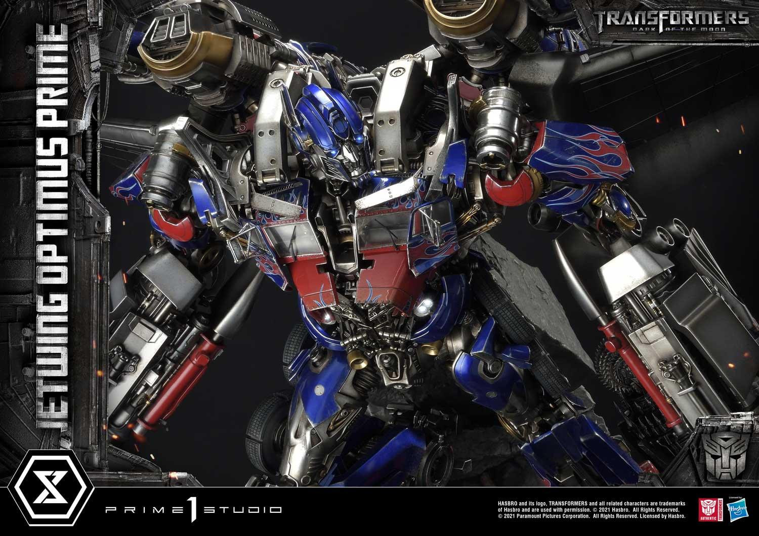 Transformers: Dark of the Moon - Convoy - Driller - Museum Masterline Series  (MMTFM-33S) - Jetwing, Bonus Version (Prime 1 Studio) photo 5