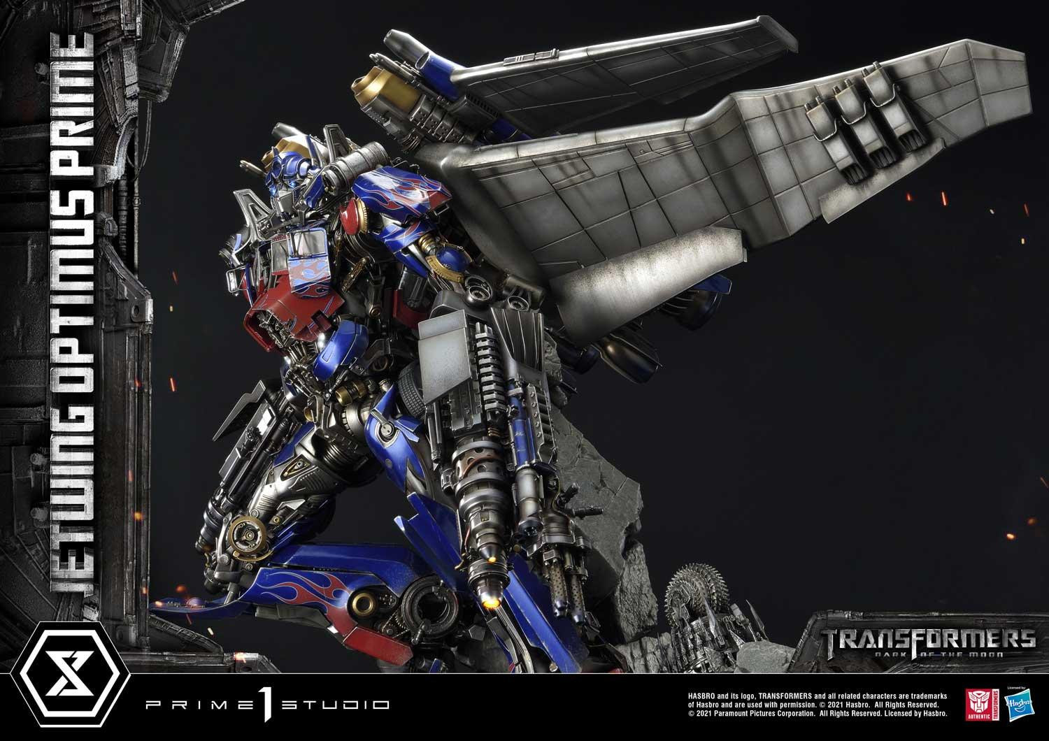 Transformers: Dark of the Moon - Convoy - Driller - Museum Masterline Series  (MMTFM-33S) - Jetwing, Bonus Version (Prime 1 Studio) photo 8