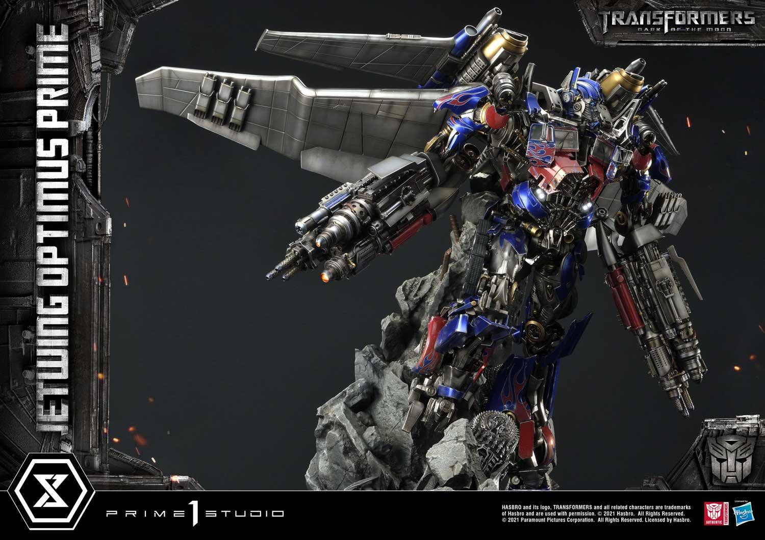 Transformers: Dark of the Moon - Convoy - Driller - Museum Masterline Series  (MMTFM-33S) - Jetwing, Bonus Version (Prime 1 Studio) photo 10