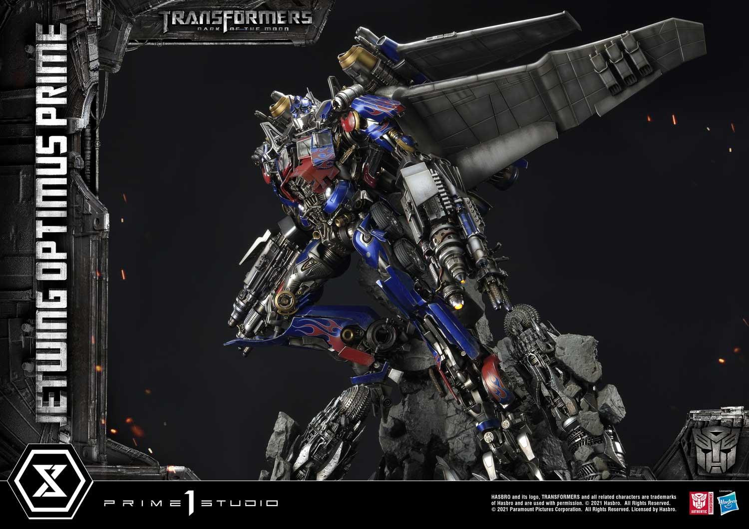 Transformers: Dark of the Moon - Convoy - Driller - Museum Masterline Series  (MMTFM-33S) - Jetwing, Bonus Version (Prime 1 Studio) photo 11