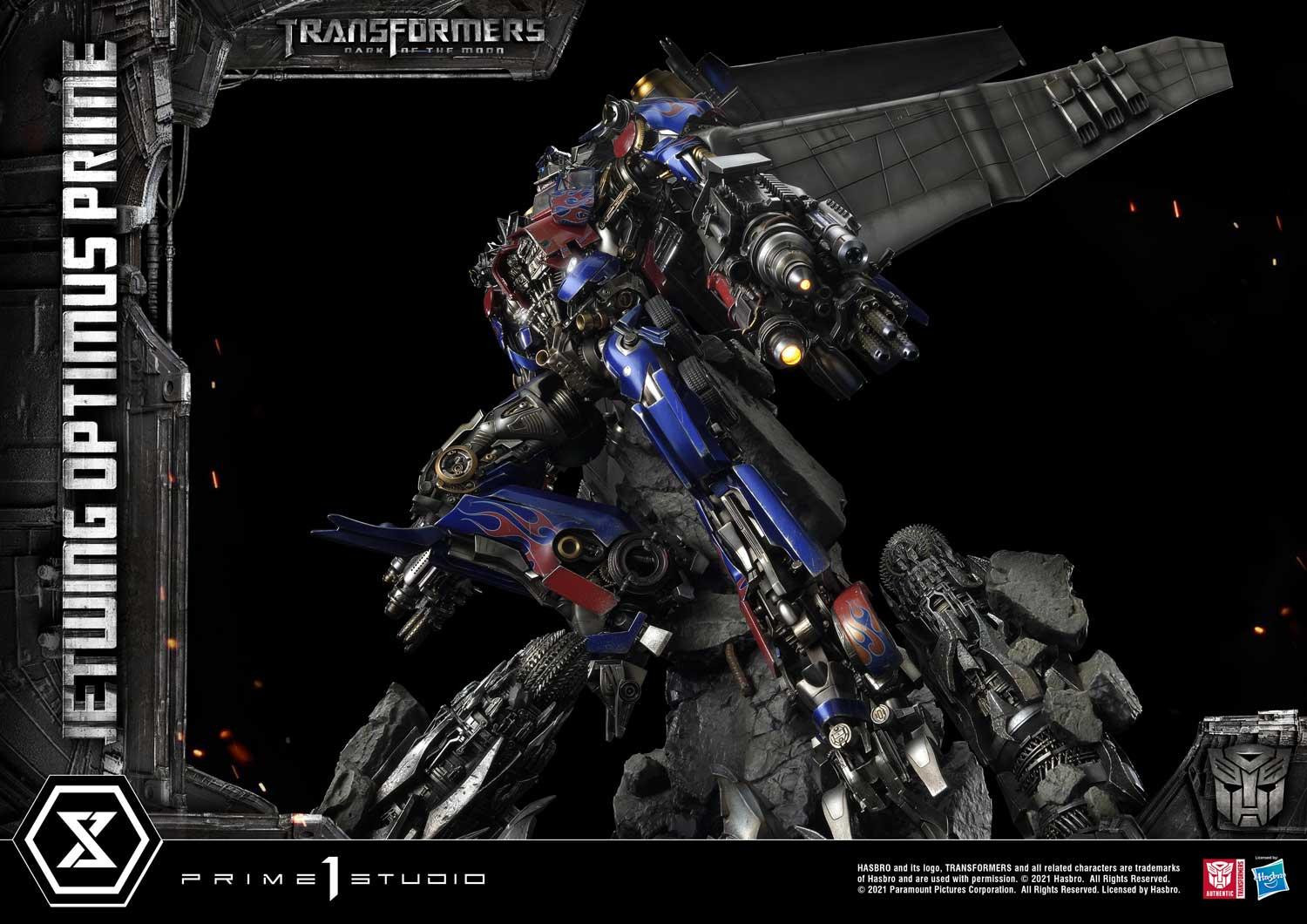 Transformers: Dark of the Moon - Convoy - Driller - Museum Masterline Series  (MMTFM-33S) - Jetwing, Bonus Version (Prime 1 Studio) photo 13