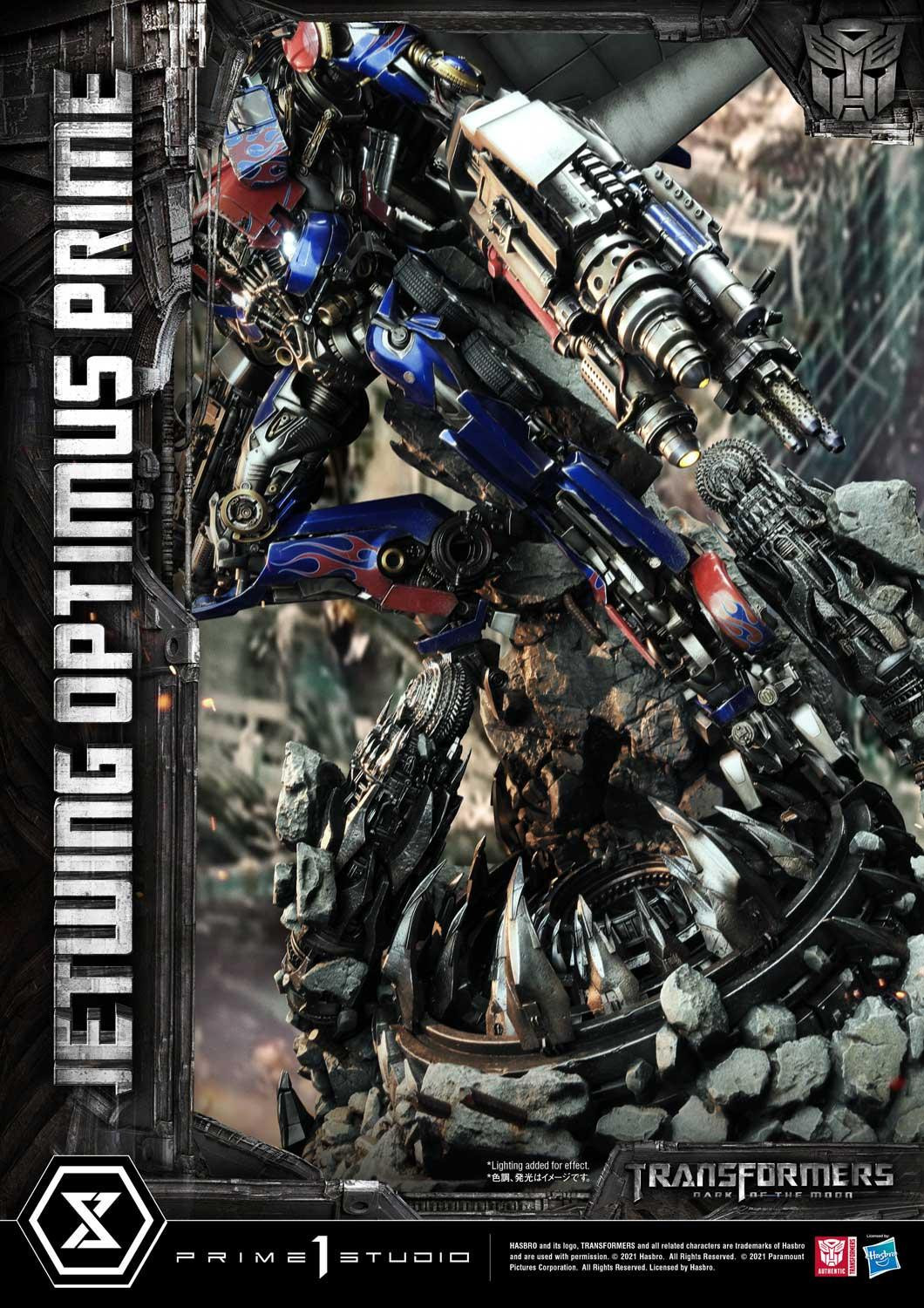 Transformers: Dark of the Moon - Convoy - Driller - Museum Masterline Series  (MMTFM-33S) - Jetwing, Bonus Version (Prime 1 Studio) photo 15