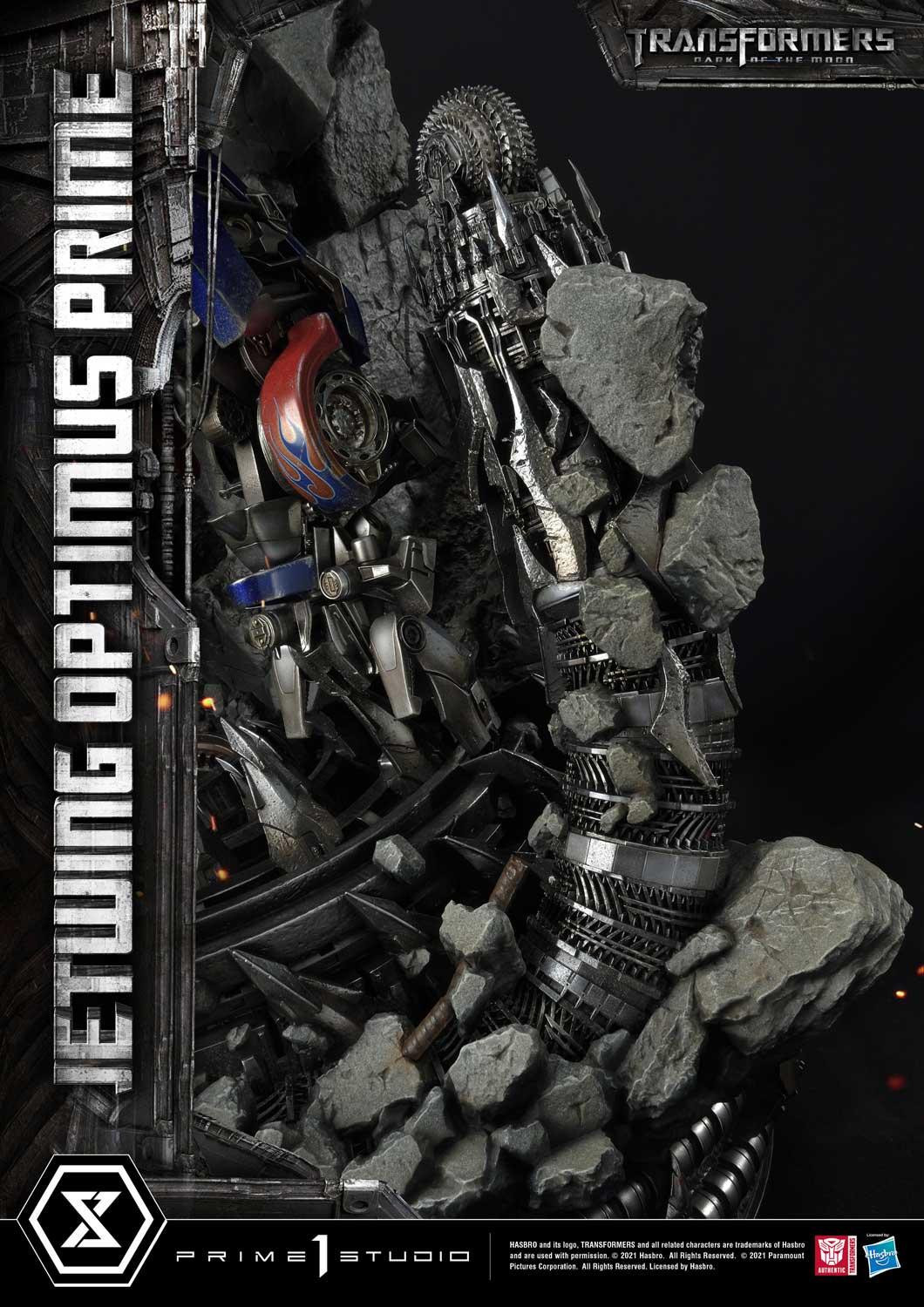 Transformers: Dark of the Moon - Convoy - Driller - Museum Masterline Series  (MMTFM-33S) - Jetwing, Bonus Version (Prime 1 Studio) photo 23