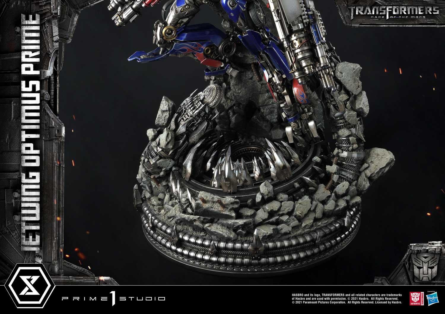 Transformers: Dark of the Moon - Convoy - Driller - Museum Masterline Series  (MMTFM-33S) - Jetwing, Bonus Version (Prime 1 Studio) photo 27