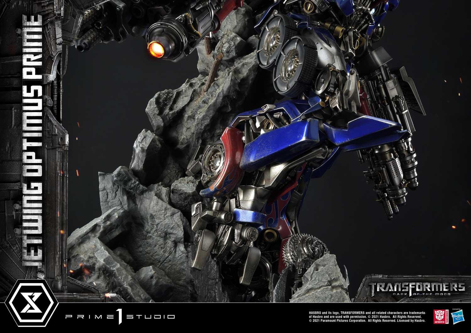 Transformers: Dark of the Moon - Convoy - Driller - Museum Masterline Series  (MMTFM-33S) - Jetwing, Bonus Version (Prime 1 Studio) photo 28