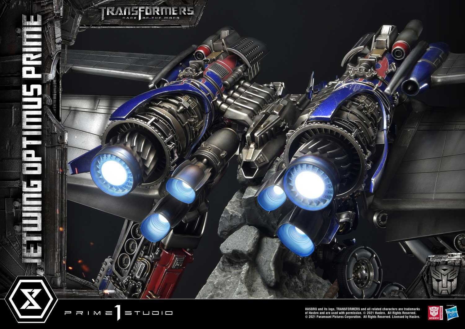 Transformers: Dark of the Moon - Convoy - Driller - Museum Masterline Series  (MMTFM-33S) - Jetwing, Bonus Version (Prime 1 Studio) photo 30