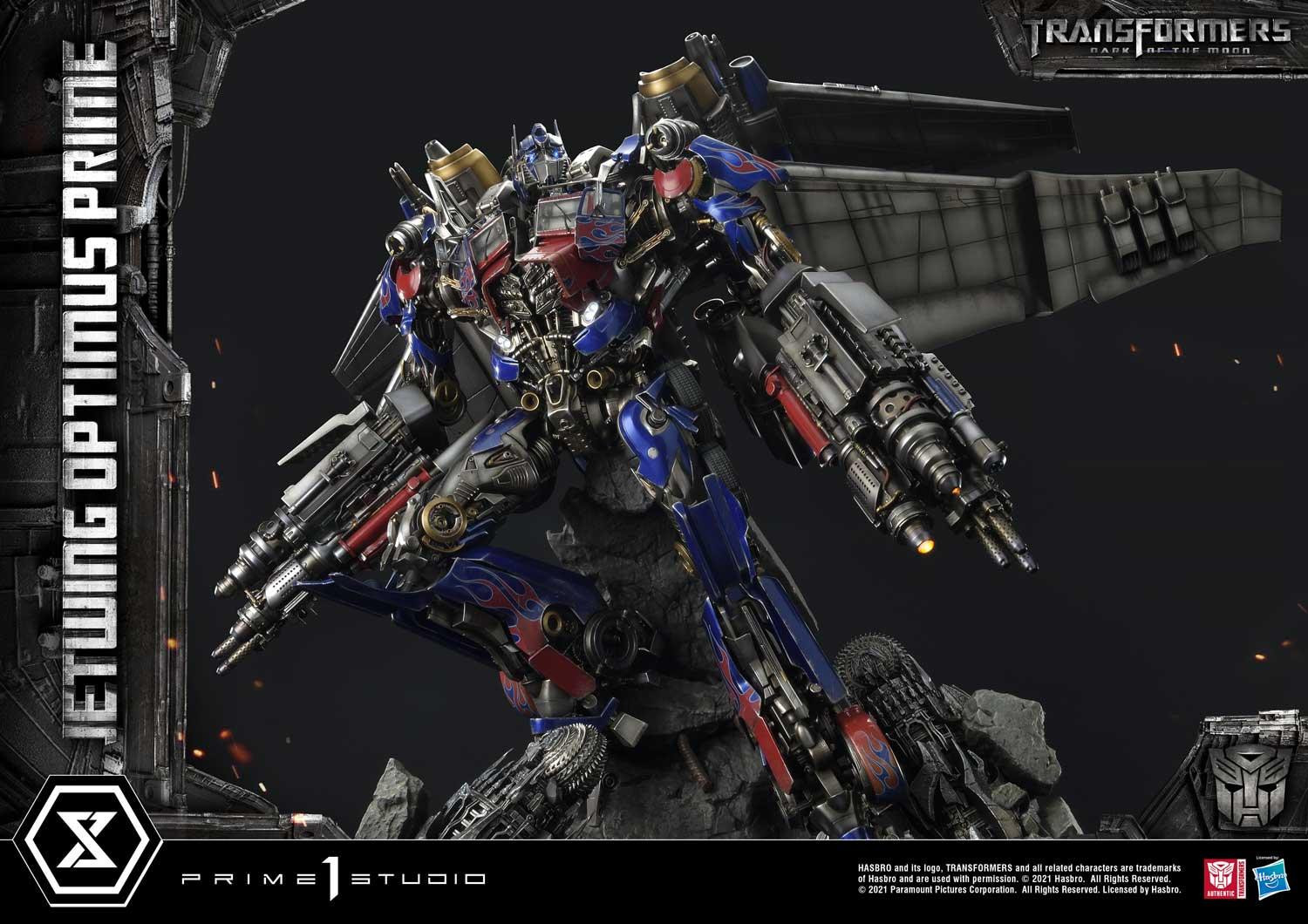 Transformers: Dark of the Moon - Convoy - Driller - Museum Masterline Series  (MMTFM-33S) - Jetwing, Bonus Version (Prime 1 Studio) photo 32