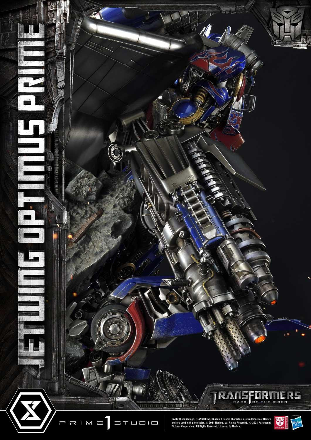 Transformers: Dark of the Moon - Convoy - Driller - Museum Masterline Series  (MMTFM-33S) - Jetwing, Bonus Version (Prime 1 Studio) photo 35