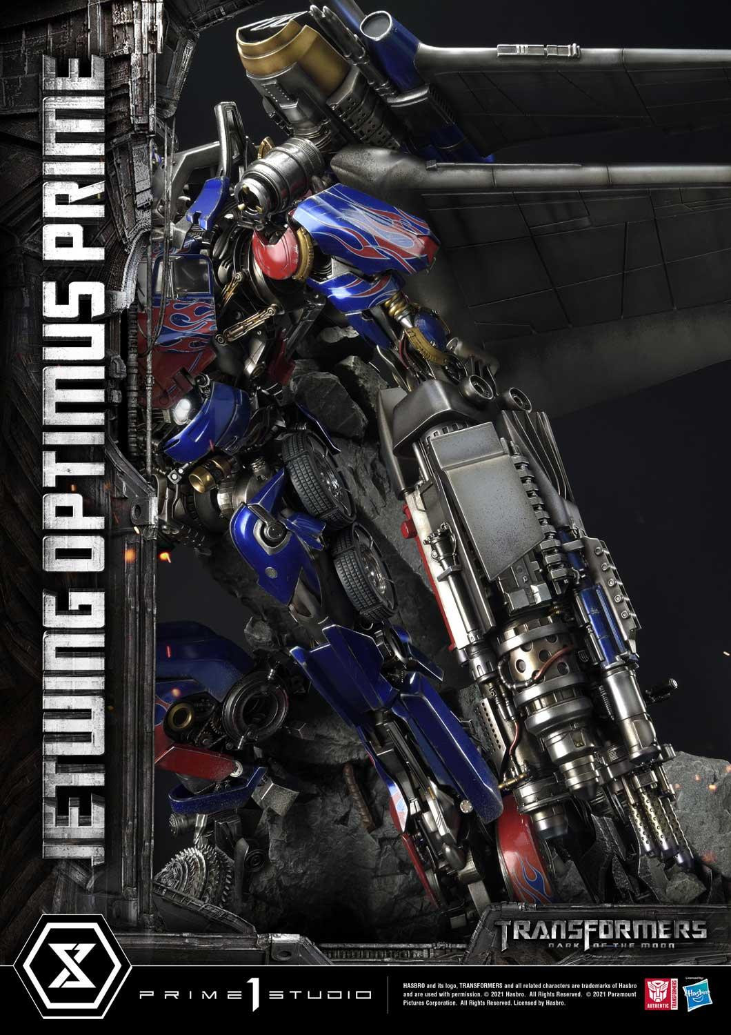 Transformers: Dark of the Moon - Convoy - Driller - Museum Masterline Series  (MMTFM-33S) - Jetwing, Bonus Version (Prime 1 Studio) photo 36