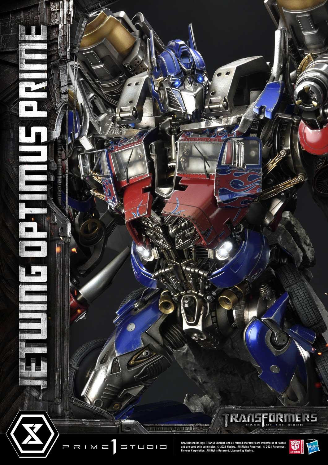 Transformers: Dark of the Moon - Convoy - Driller - Museum Masterline Series  (MMTFM-33S) - Jetwing, Bonus Version (Prime 1 Studio) photo 37