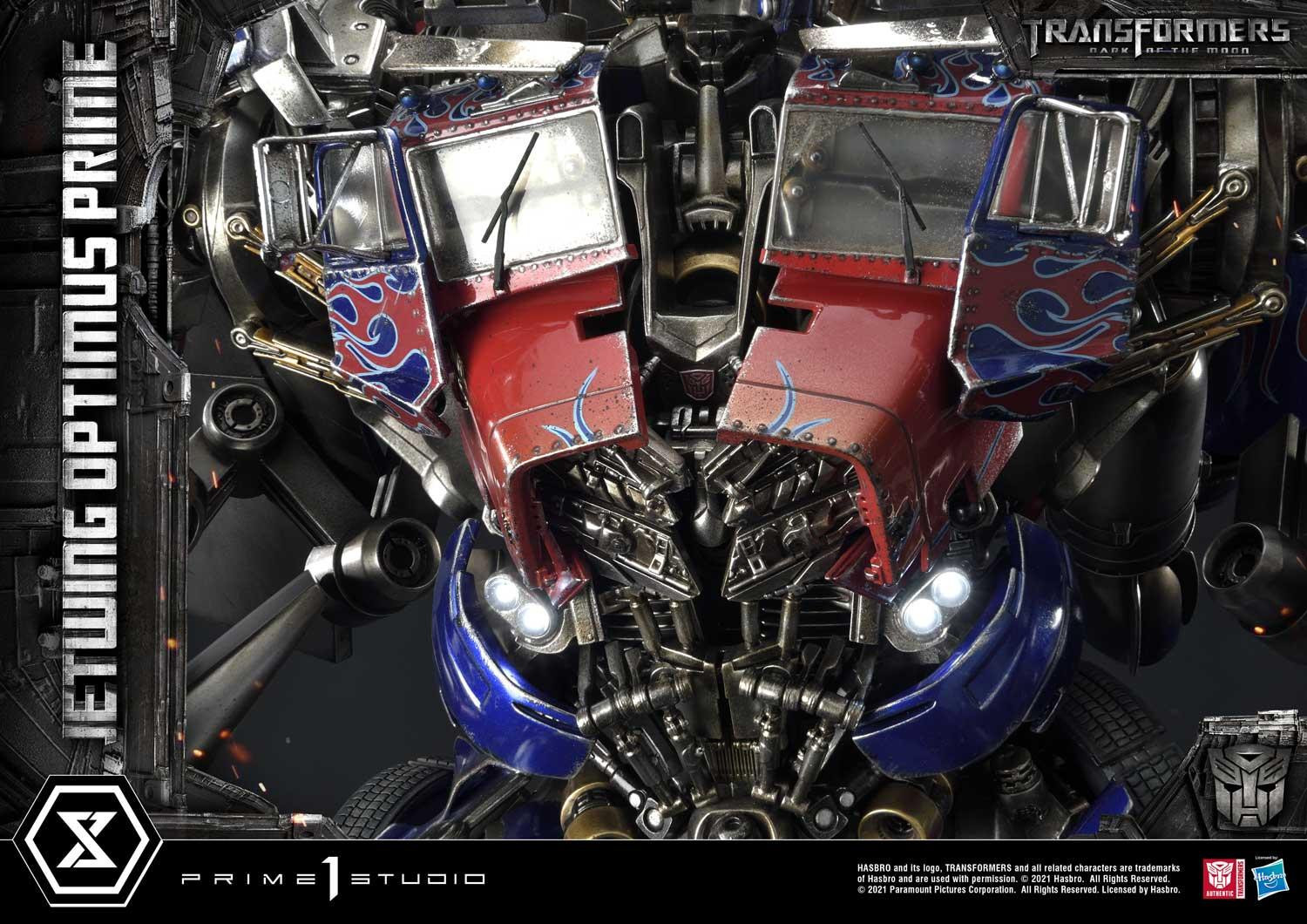 Transformers: Dark of the Moon - Convoy - Driller - Museum Masterline Series  (MMTFM-33S) - Jetwing, Bonus Version (Prime 1 Studio) photo 38