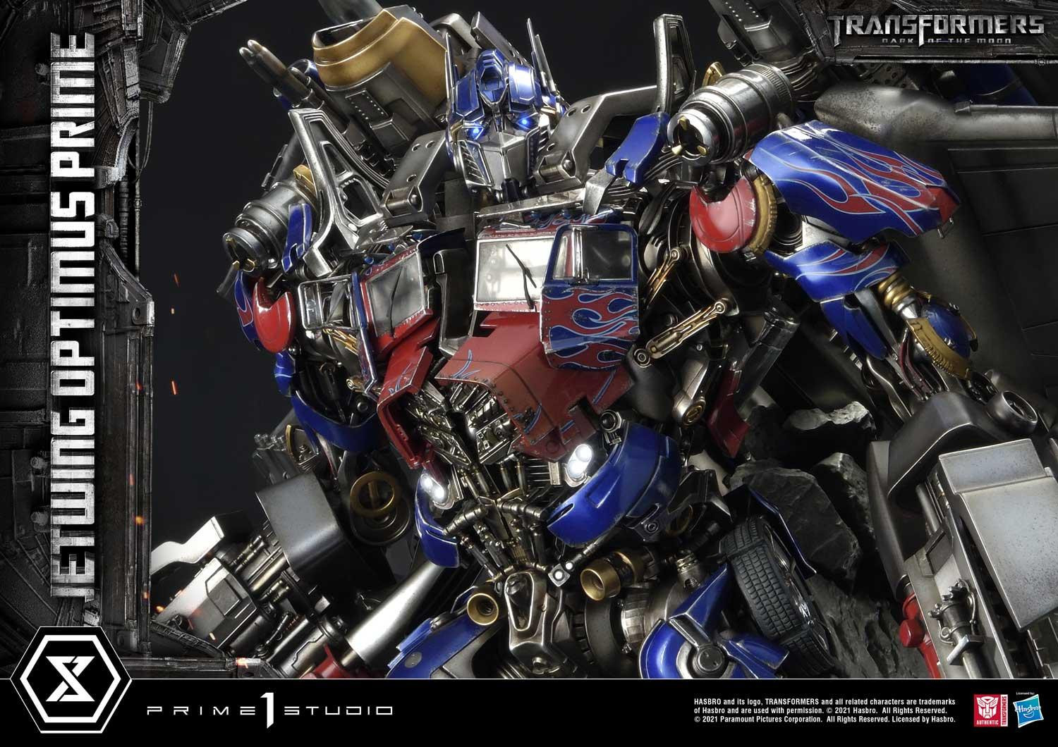 Transformers: Dark of the Moon - Convoy - Driller - Museum Masterline Series  (MMTFM-33S) - Jetwing, Bonus Version (Prime 1 Studio) photo 39