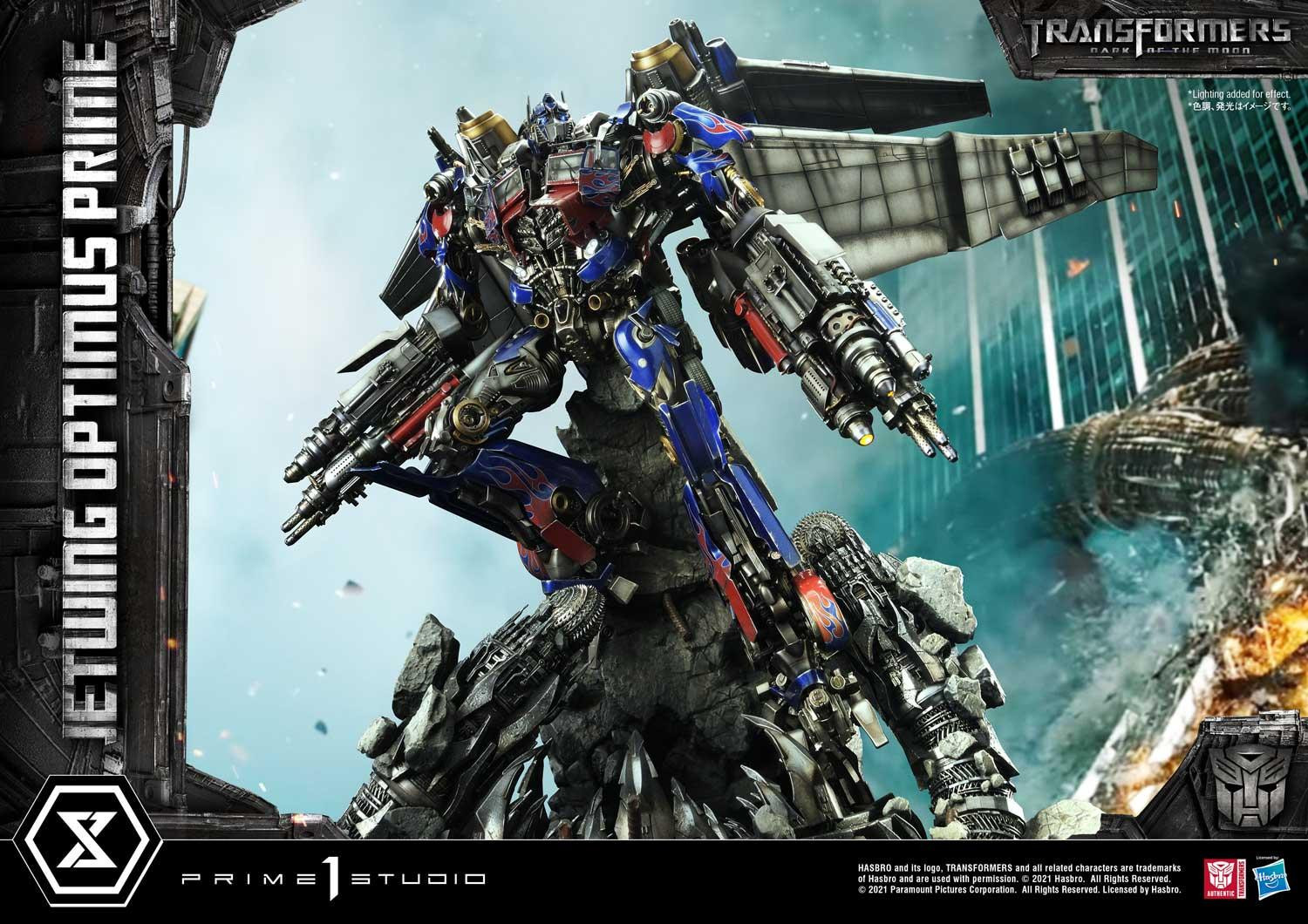 Transformers: Dark of the Moon - Convoy - Driller - Museum Masterline Series  (MMTFM-33S) - Jetwing, Bonus Version (Prime 1 Studio) photo 41