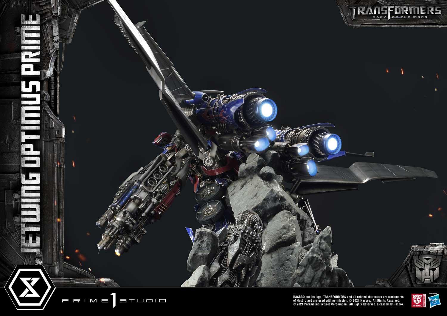 Transformers: Dark of the Moon - Convoy - Driller - Museum Masterline Series  (MMTFM-33S) - Jetwing, Bonus Version (Prime 1 Studio) photo 42