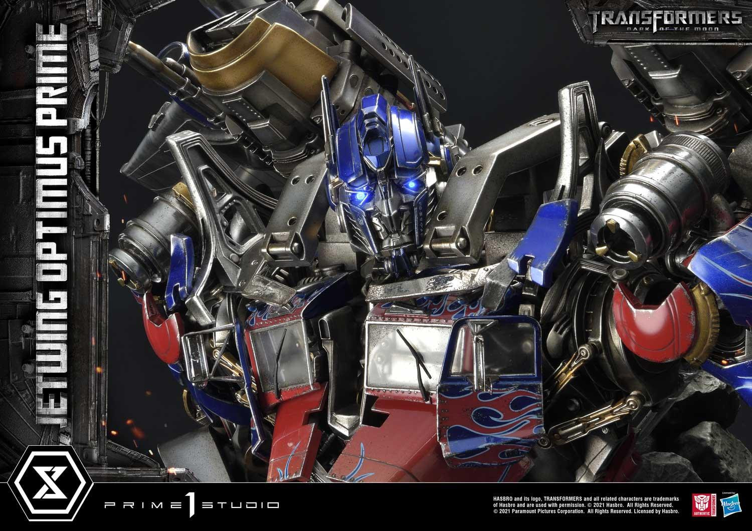 Transformers: Dark of the Moon - Convoy - Driller - Museum Masterline Series  (MMTFM-33S) - Jetwing, Bonus Version (Prime 1 Studio) photo 43
