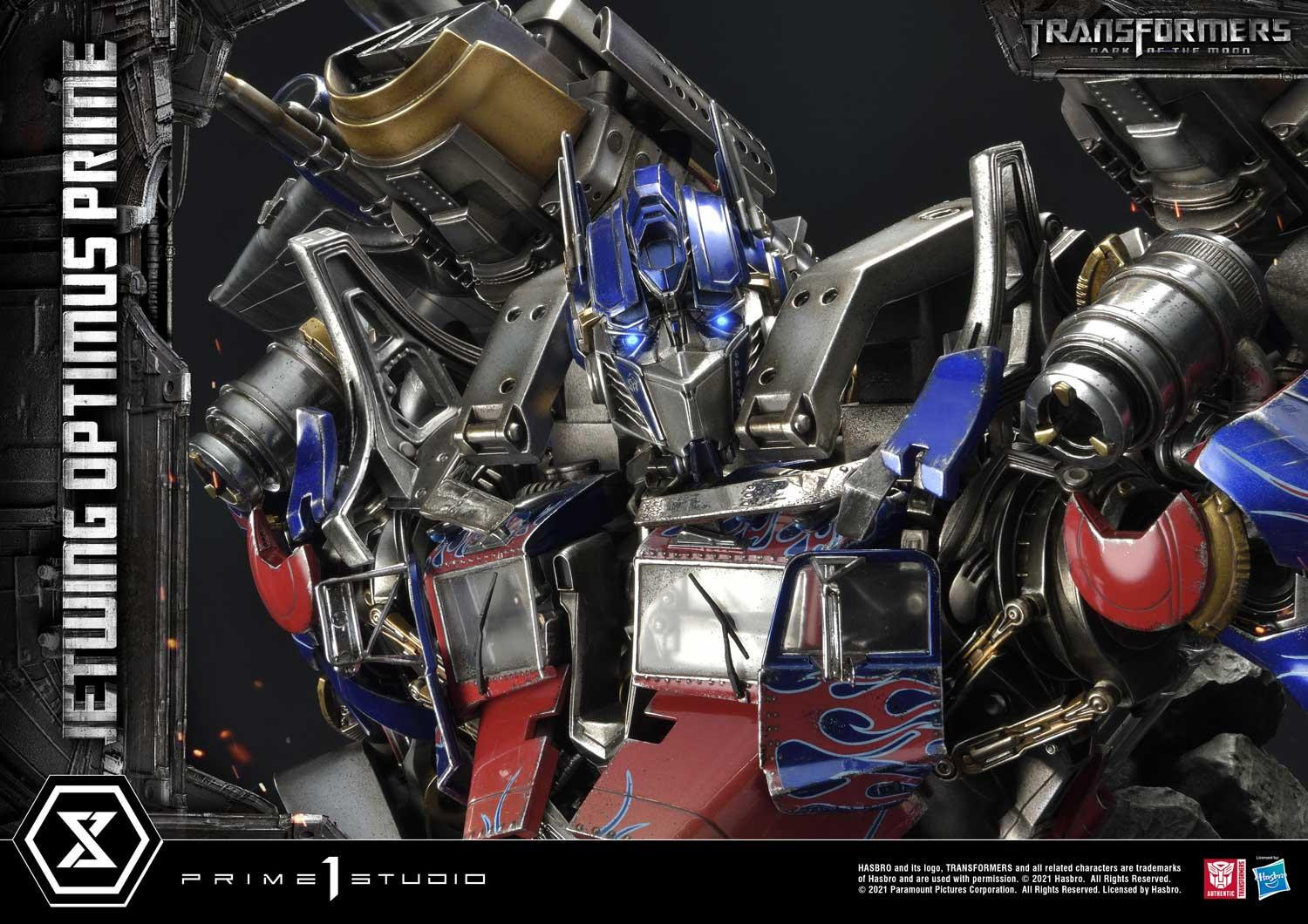 Transformers: Dark of the Moon - Convoy - Driller - Museum Masterline Series  (MMTFM-33S) - Jetwing, Bonus Version (Prime 1 Studio) photo 44