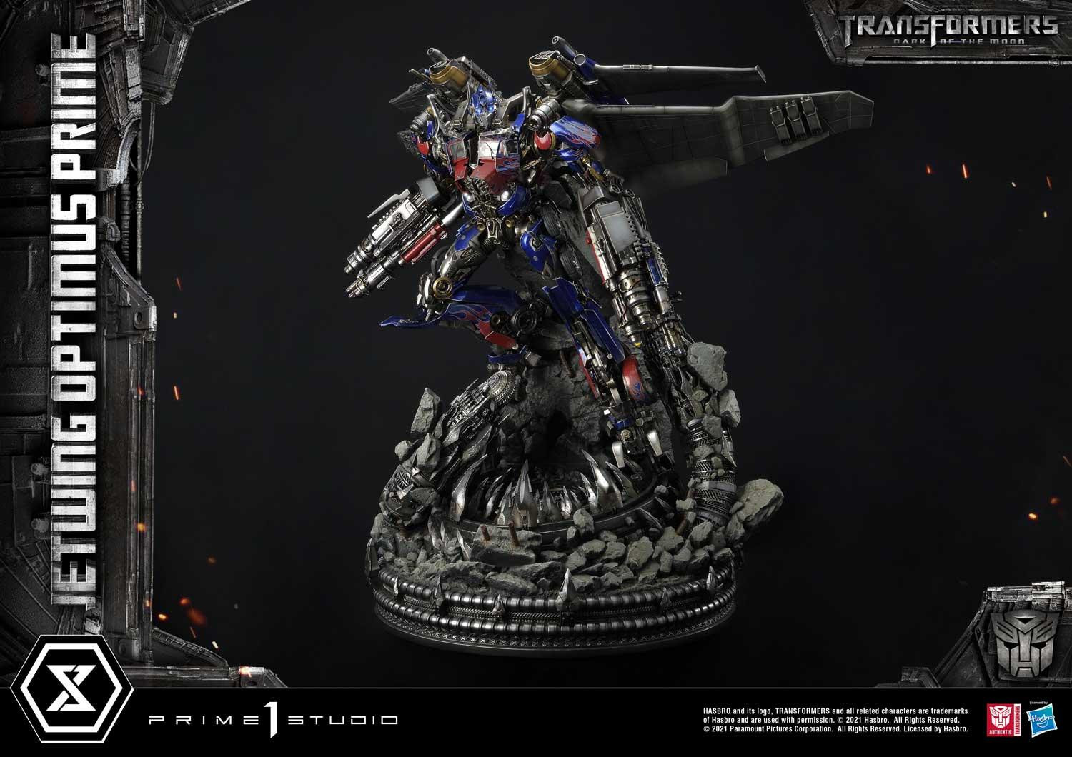 Transformers: Dark of the Moon - Convoy - Driller - Museum Masterline Series  (MMTFM-33S) - Jetwing, Bonus Version (Prime 1 Studio) photo 47