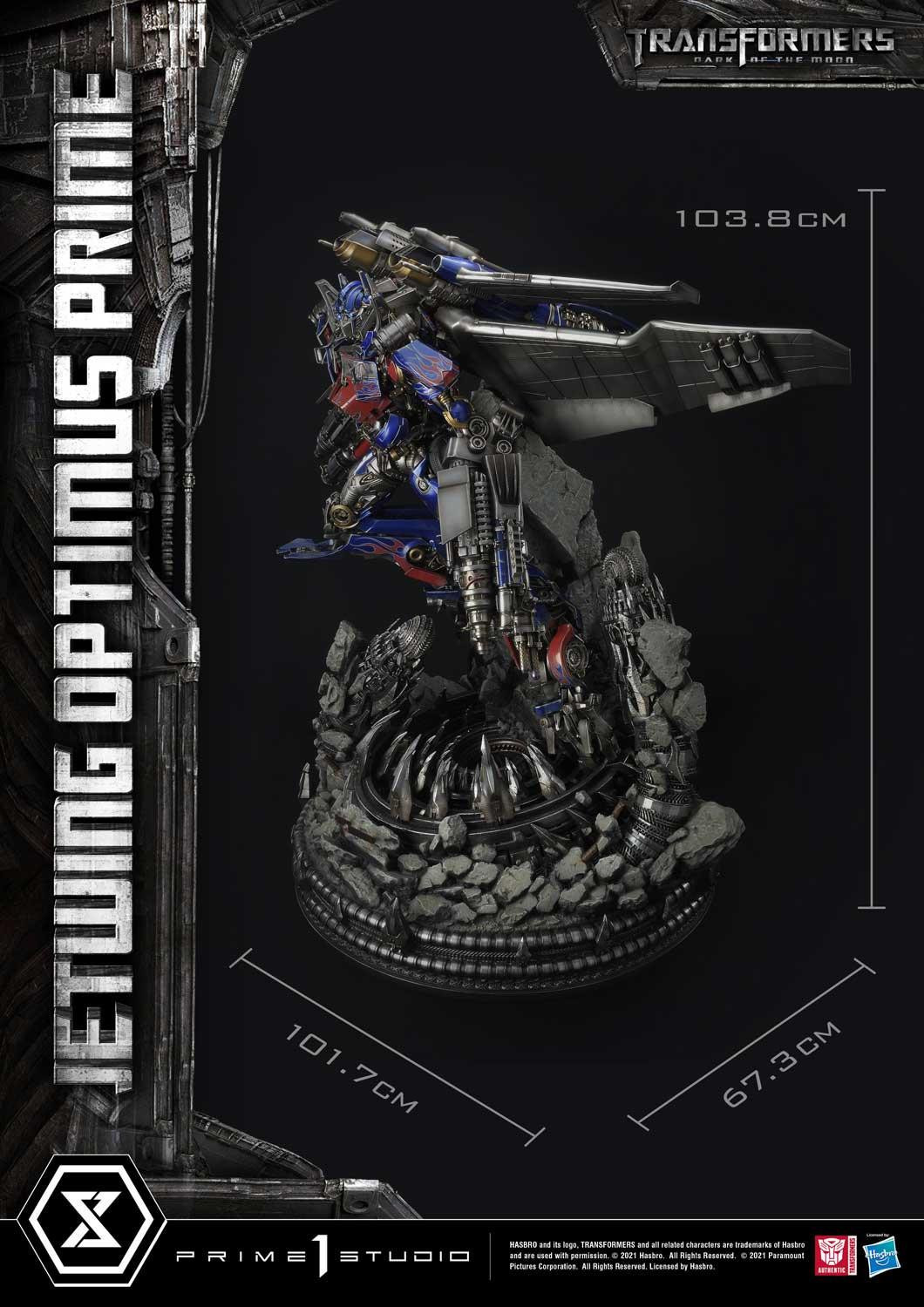 Transformers: Dark of the Moon - Convoy - Driller - Museum Masterline Series  (MMTFM-33S) - Jetwing, Bonus Version (Prime 1 Studio) photo 50