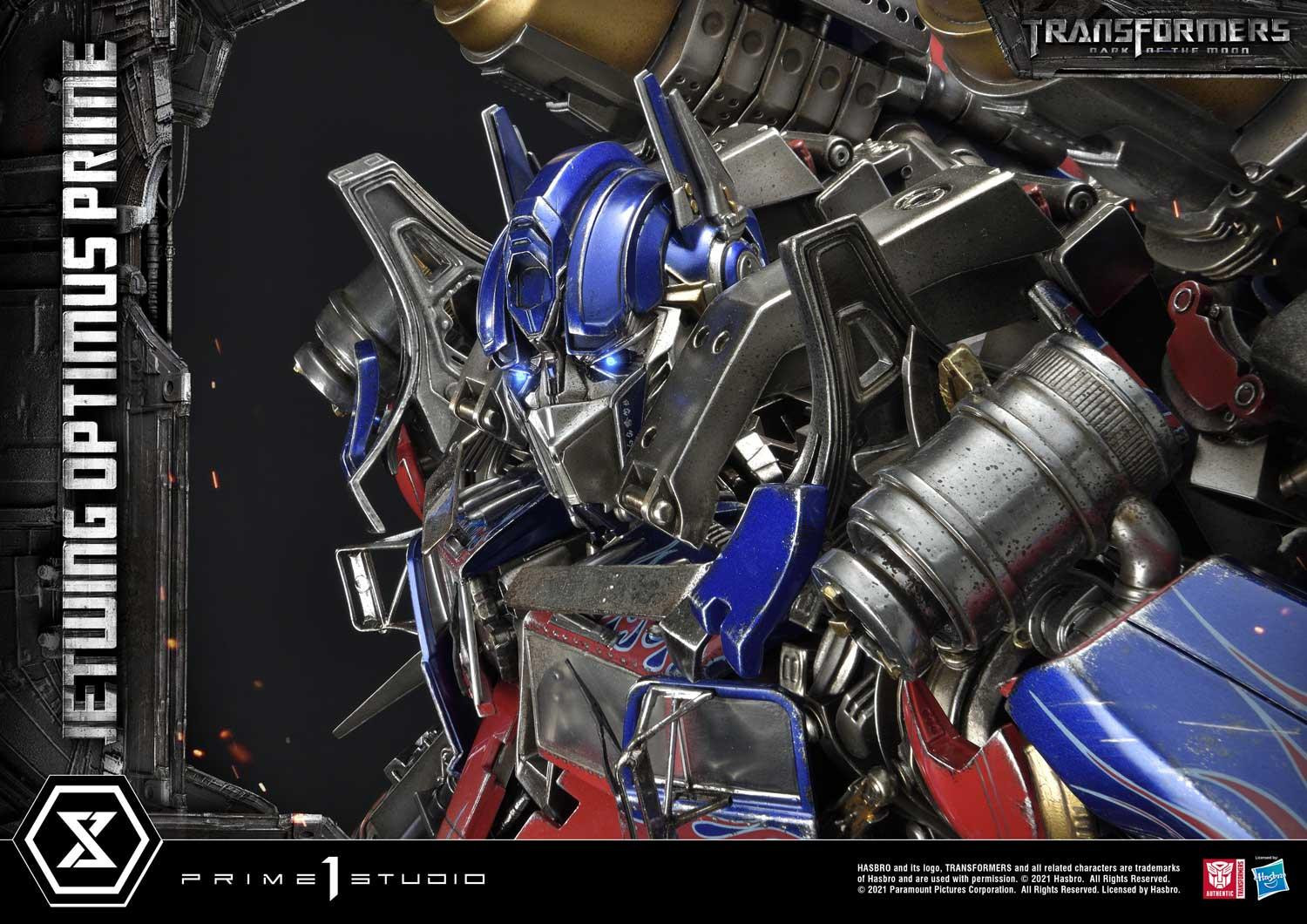 Transformers: Dark of the Moon - Convoy - Driller - Museum Masterline Series  (MMTFM-33S) - Jetwing, Bonus Version (Prime 1 Studio) photo 52