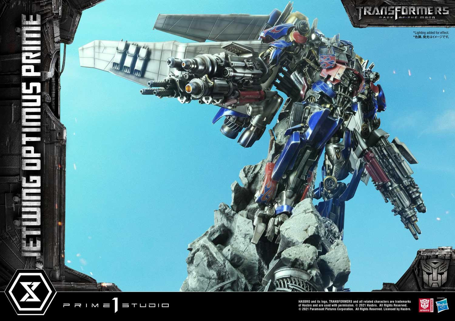 Transformers: Dark of the Moon - Convoy - Driller - Museum Masterline Series  (MMTFM-33S) - Jetwing, Bonus Version (Prime 1 Studio) photo 55