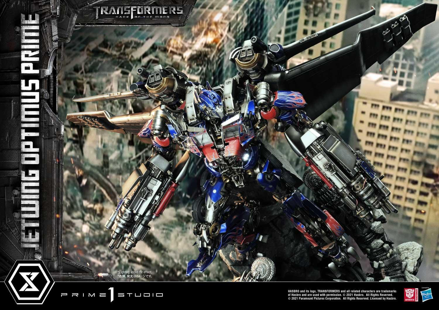 Transformers: Dark of the Moon - Convoy - Driller - Museum Masterline Series  (MMTFM-33S) - Jetwing, Bonus Version (Prime 1 Studio) photo 57