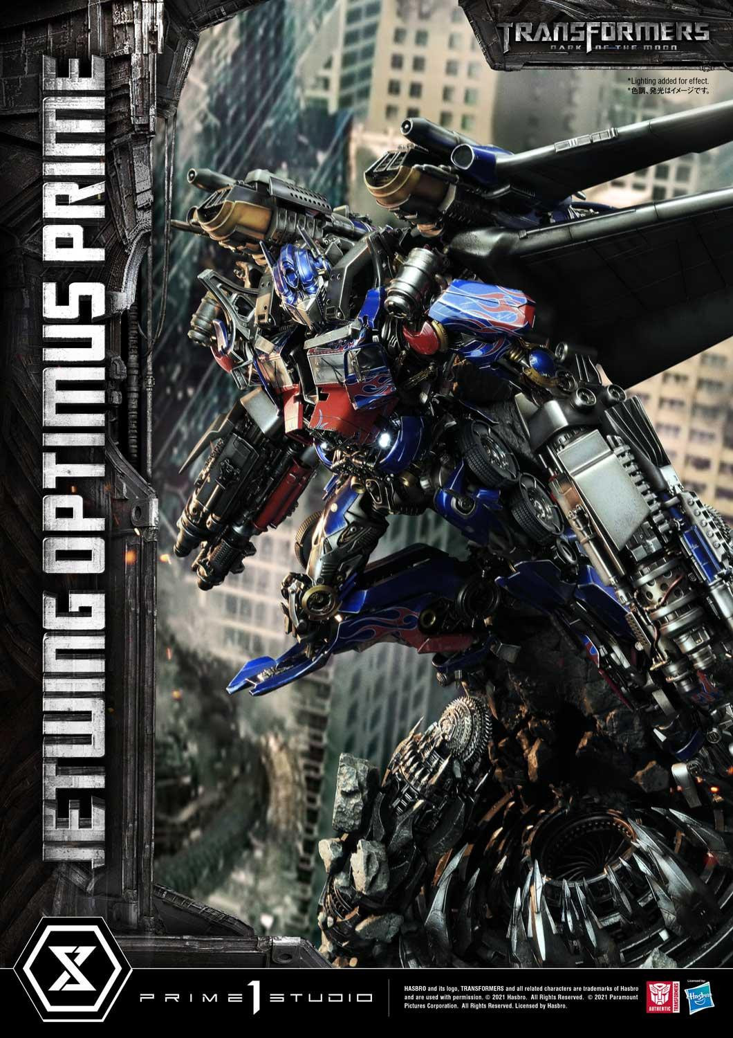 Transformers: Dark of the Moon - Convoy - Driller - Museum Masterline Series  (MMTFM-33S) - Jetwing, Bonus Version (Prime 1 Studio) photo 58