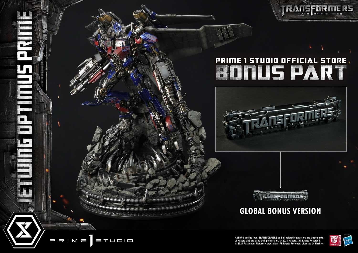 Transformers: Dark of the Moon - Convoy - Driller - Museum Masterline Series  (MMTFM-33S) - Jetwing, Bonus Version (Prime 1 Studio) photo 60