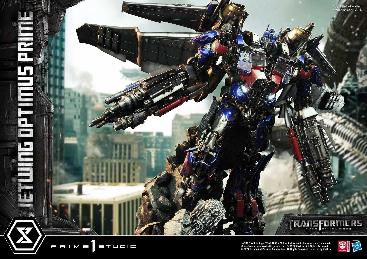 Transformers: Dark of the Moon - Convoy - Driller - Museum Masterline Series  (MMTFM-33S) - Jetwing, Bonus Version (Prime 1 Studio) photo 66