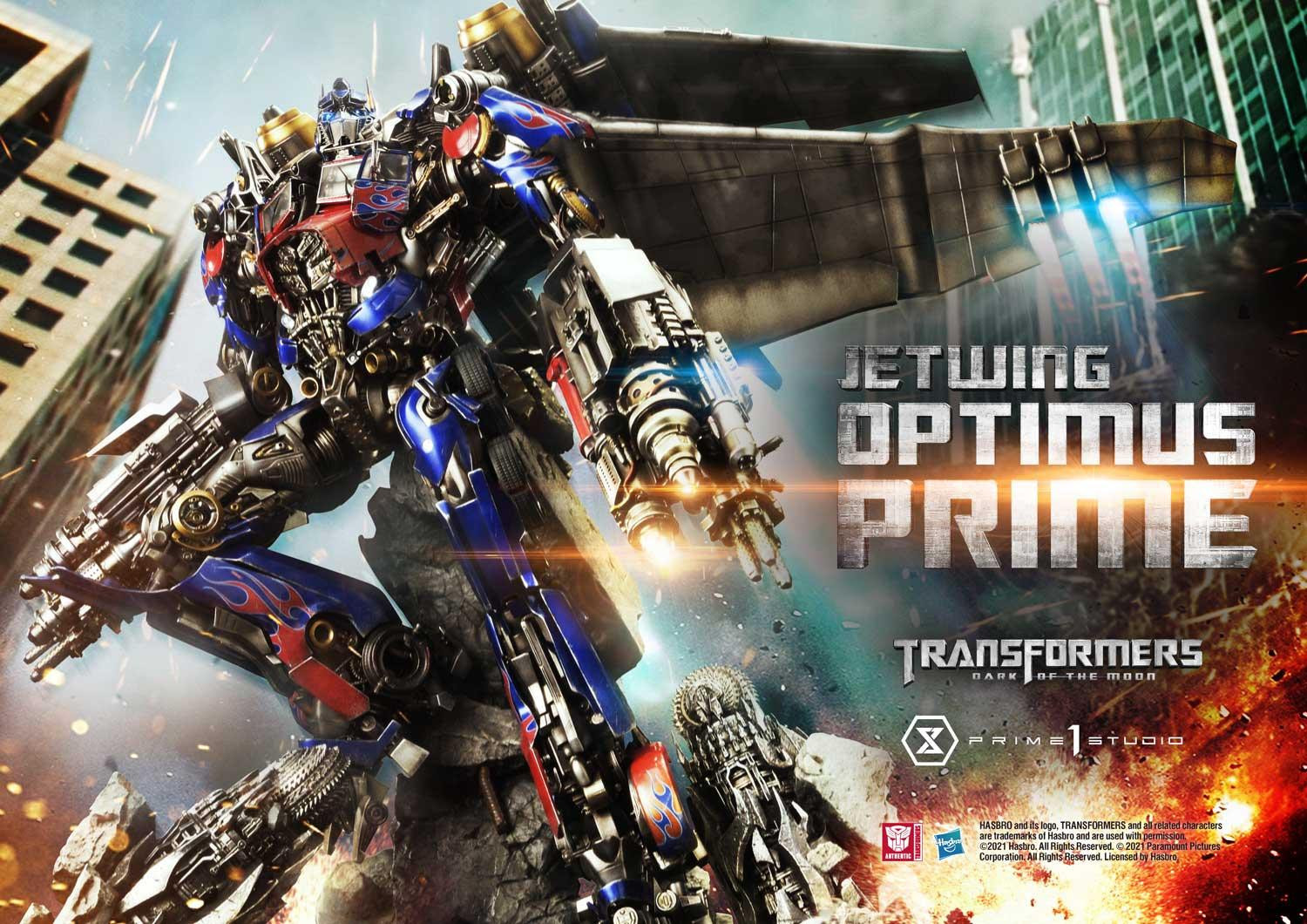 Transformers: Dark of the Moon - Convoy - Driller - Museum Masterline Series  (MMTFM-33S) - Jetwing, Bonus Version (Prime 1 Studio) photo 69