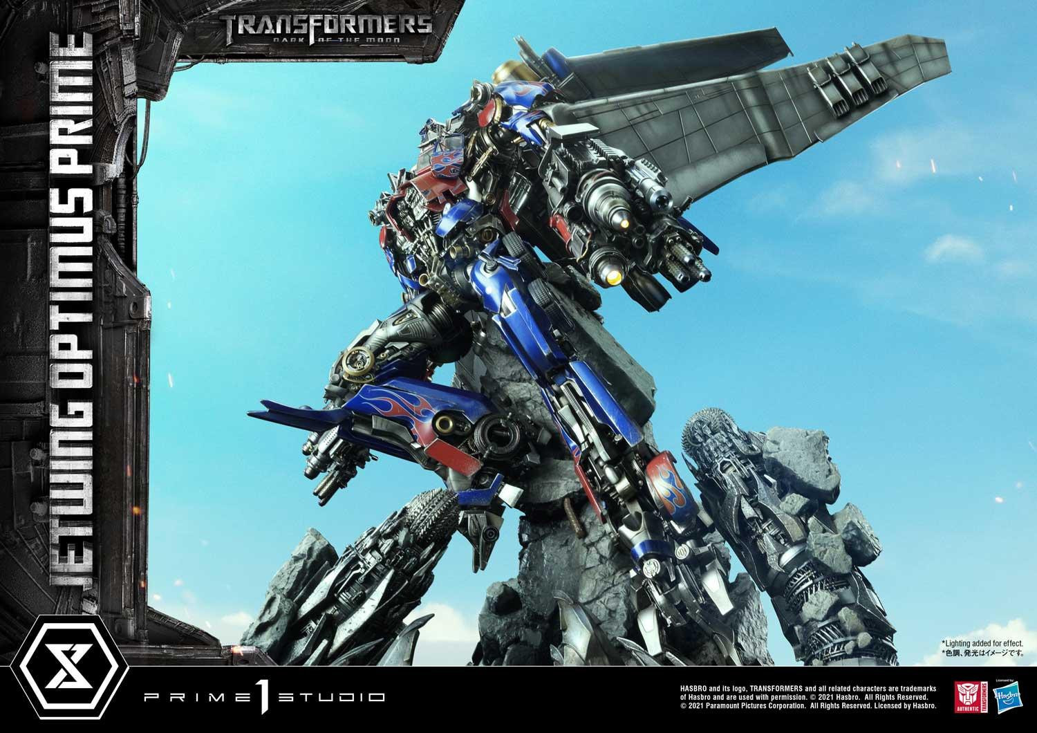 Transformers: Dark of the Moon - Convoy - Driller - Museum Masterline Series  (MMTFM-33S) - Jetwing, Bonus Version (Prime 1 Studio) photo 71
