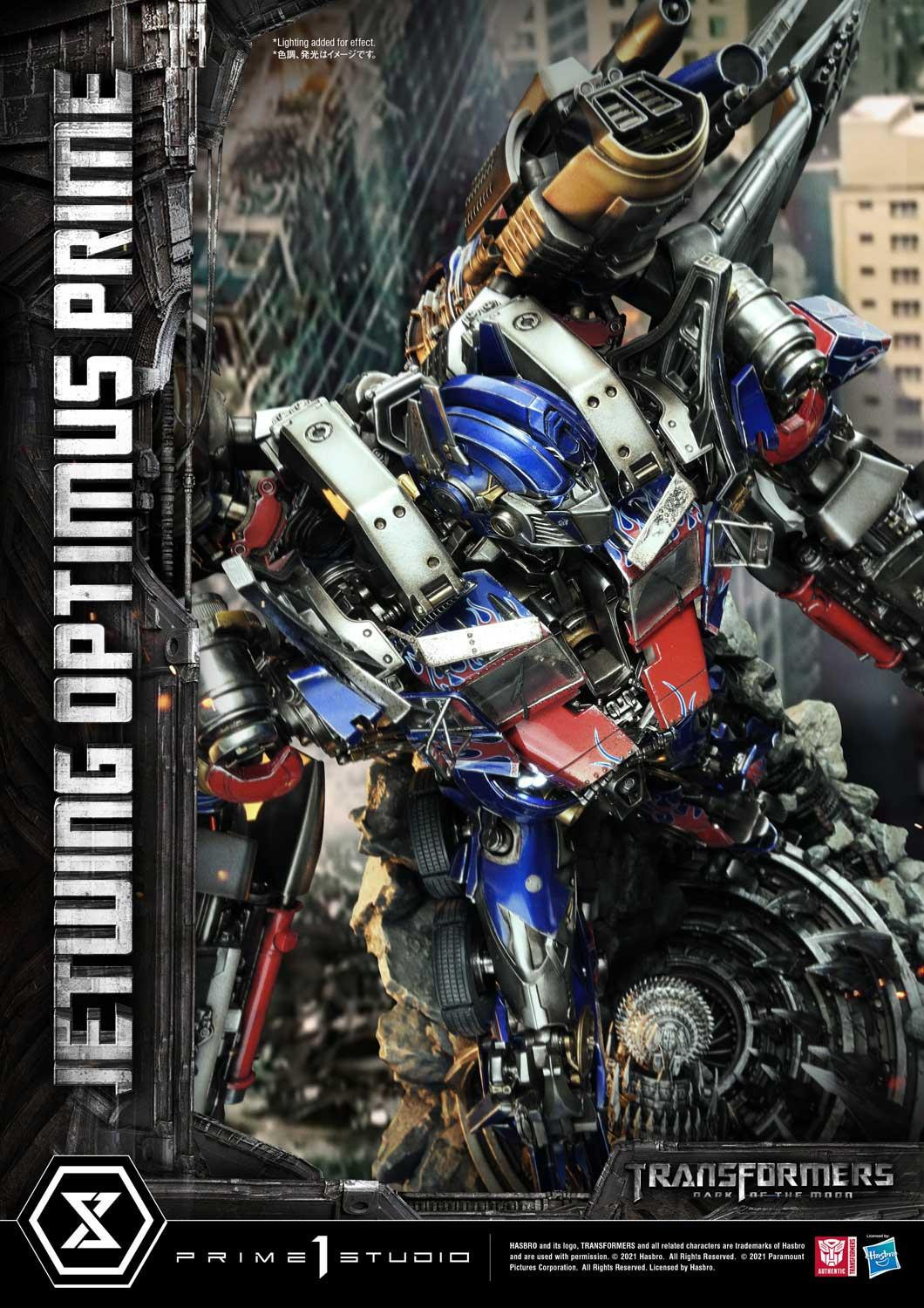Transformers: Dark of the Moon - Convoy - Driller - Museum Masterline Series  (MMTFM-33S) - Jetwing, Bonus Version (Prime 1 Studio) photo 75