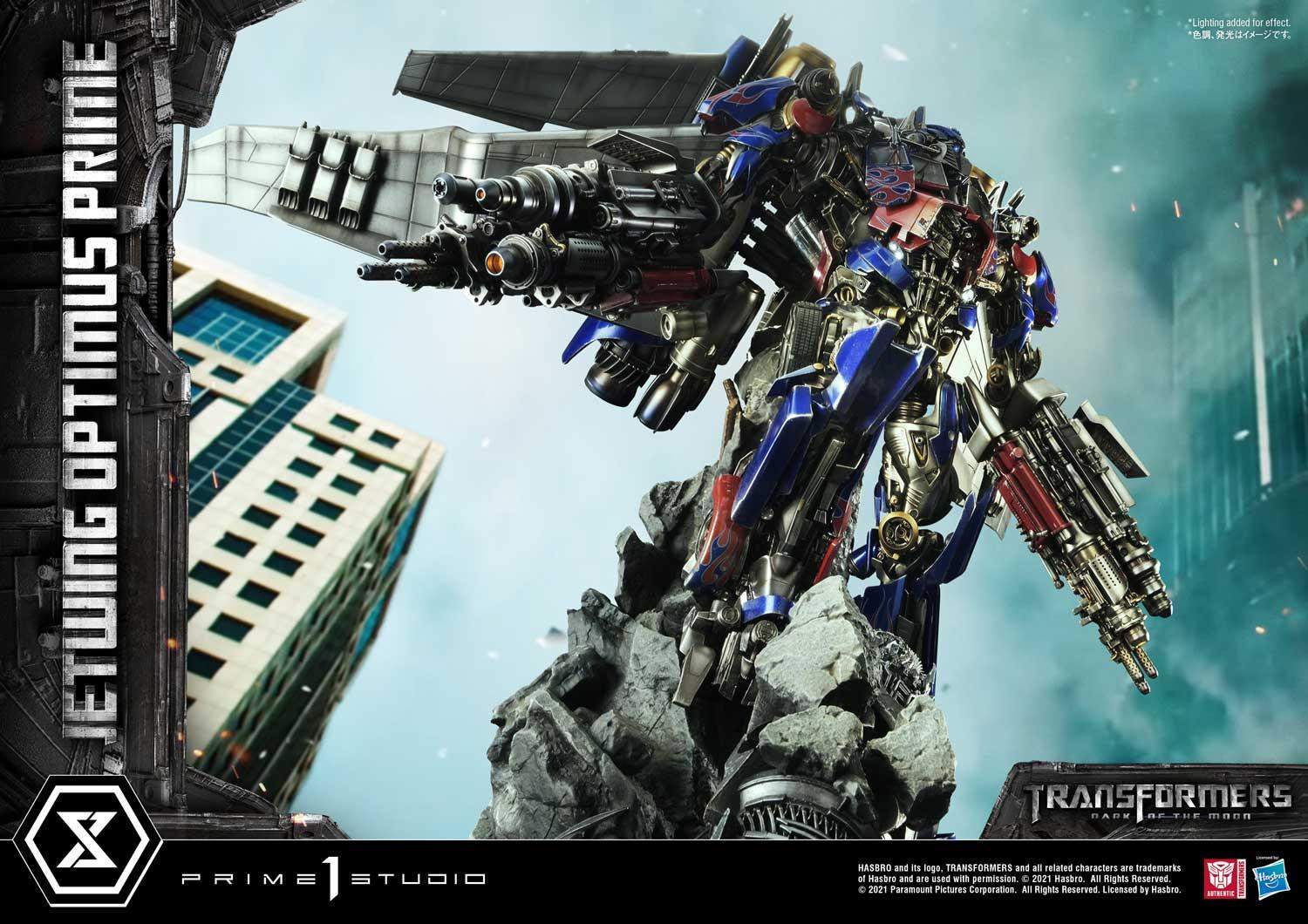 Transformers: Dark of the Moon - Convoy - Driller - Museum Masterline Series  (MMTFM-33S) - Jetwing, Bonus Version (Prime 1 Studio) photo 76