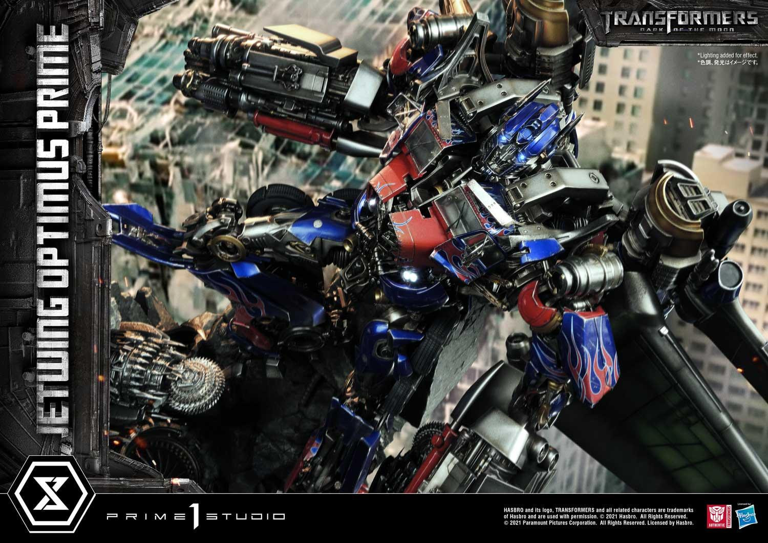 Transformers: Dark of the Moon - Convoy - Driller - Museum Masterline Series  (MMTFM-33S) - Jetwing, Bonus Version (Prime 1 Studio) photo 77