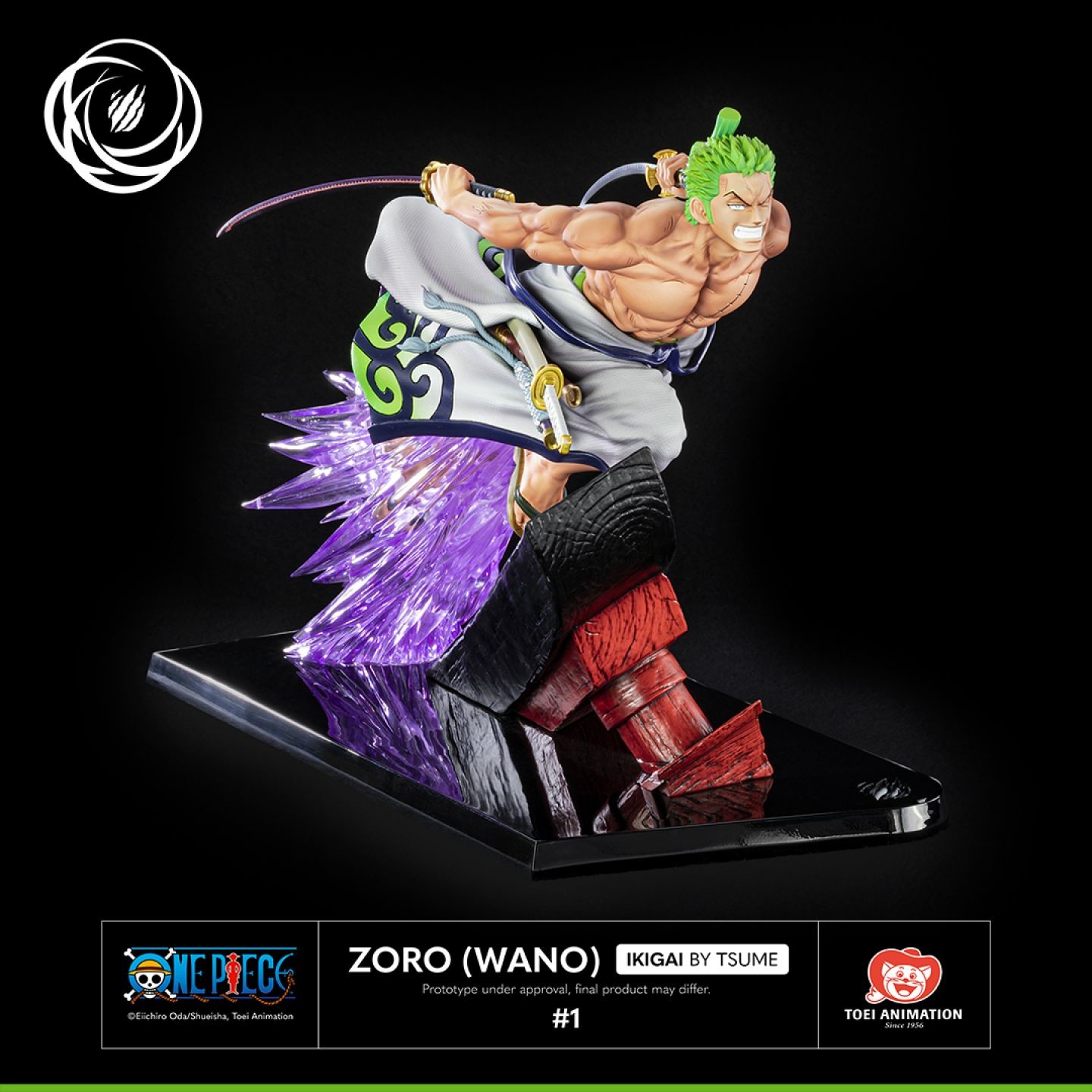 One Piece - Roronoa Zoro - Ikigai  (#1) - 1/6 - Wano, Regular Edition (Tsume) photo 2